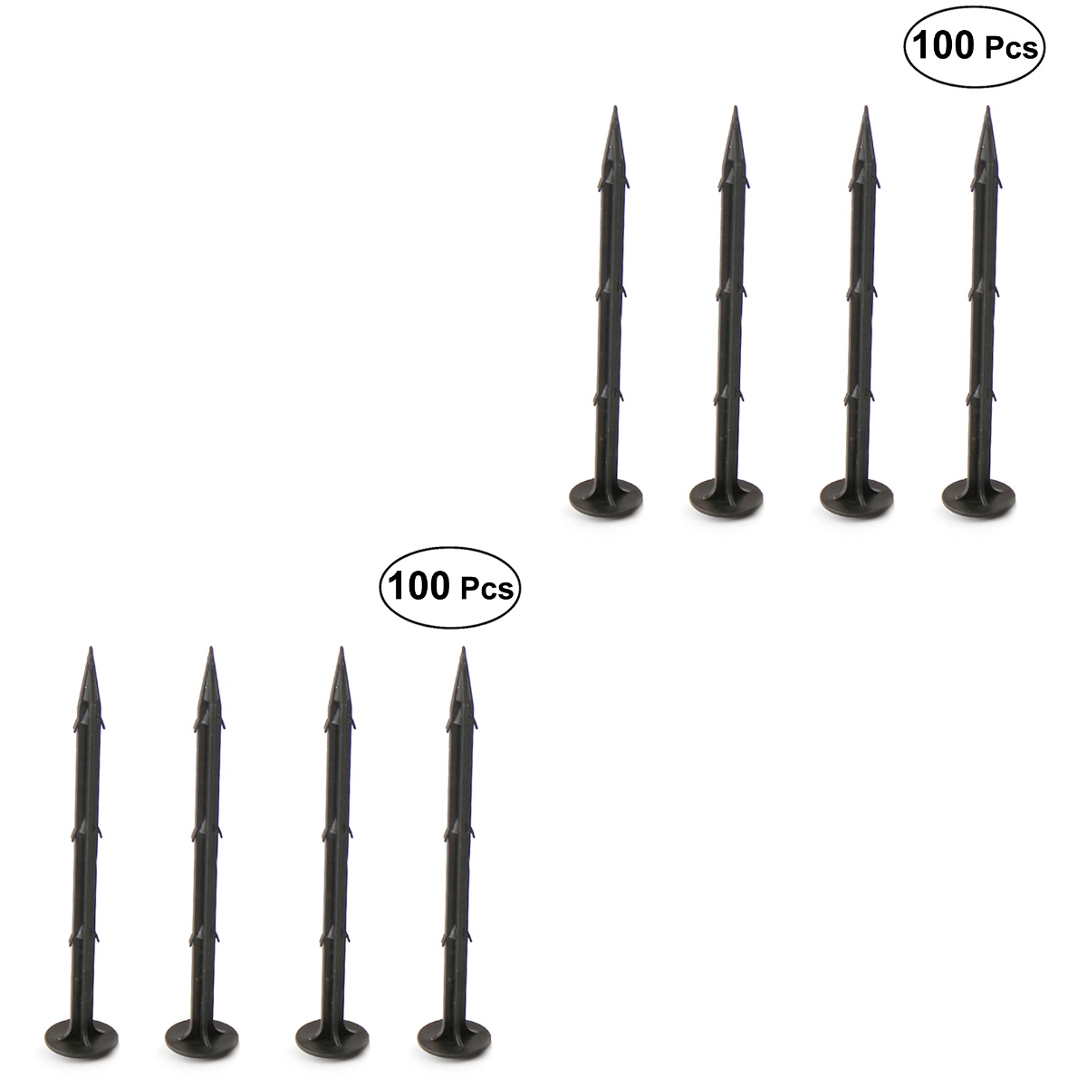 Frcolor Tent Stakes Canopy Pegs Stakes Beach Plant Spikes Bulk Kit Mat Plastic Pegs Anchor Support Tents Nail Ground Anchor