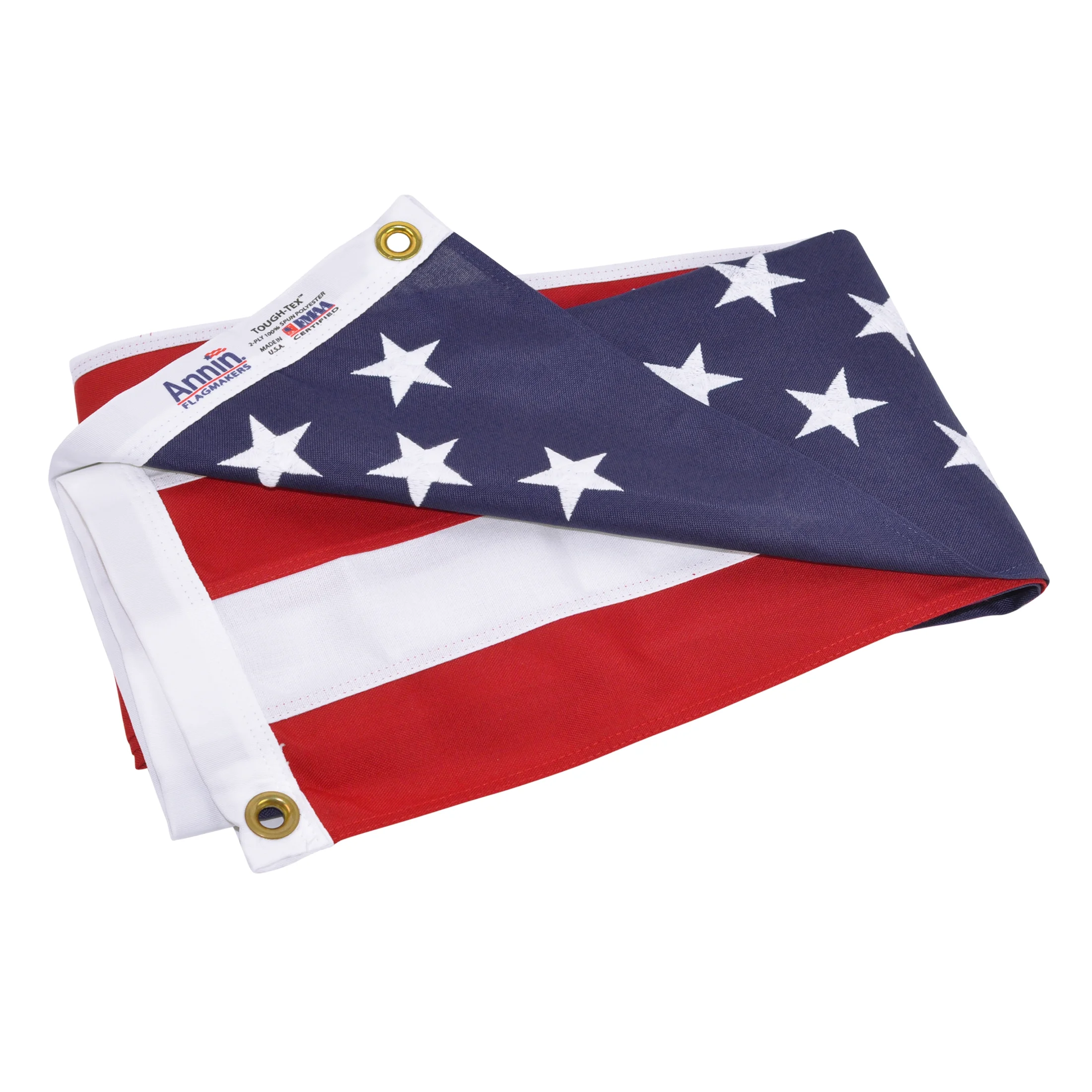 Tough-Tex American Flag with Sewn Stripes and Embroidered Stars by Annin, 3' x 5'