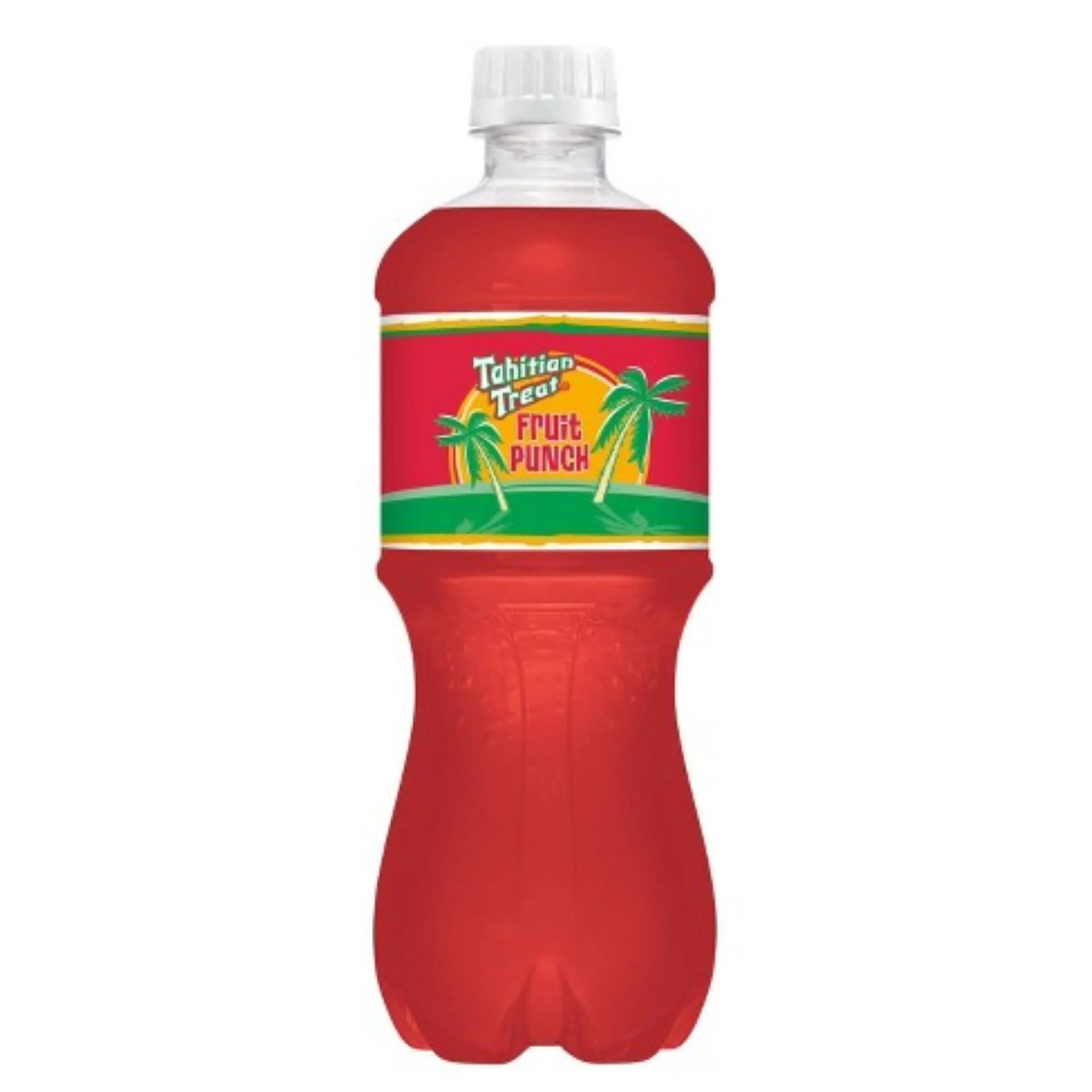 Tahitian Treat Fruit Punch Soda 20oz Bottles, Quantity of 24