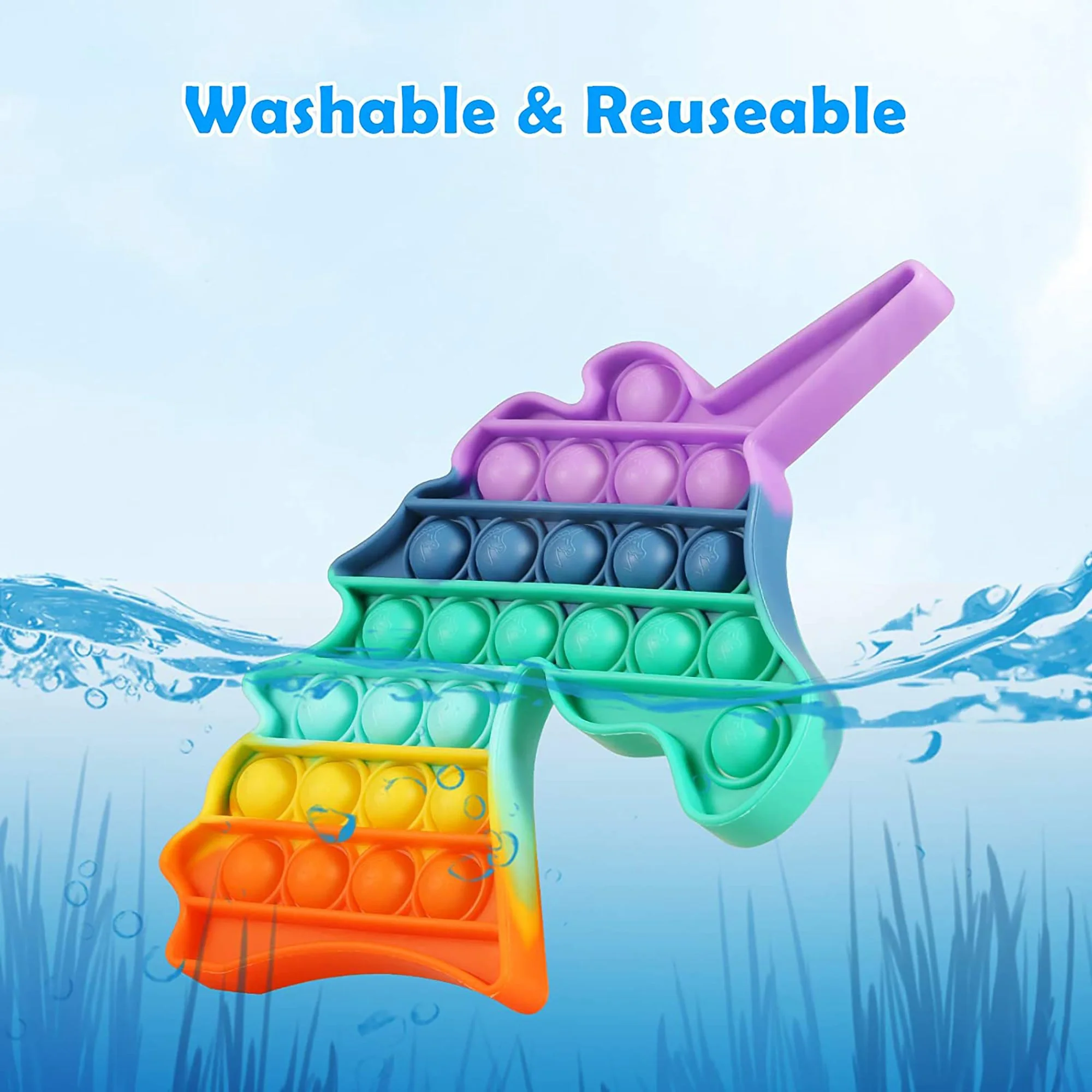 Push Pop Bubble Fidget Sensory Unicorn