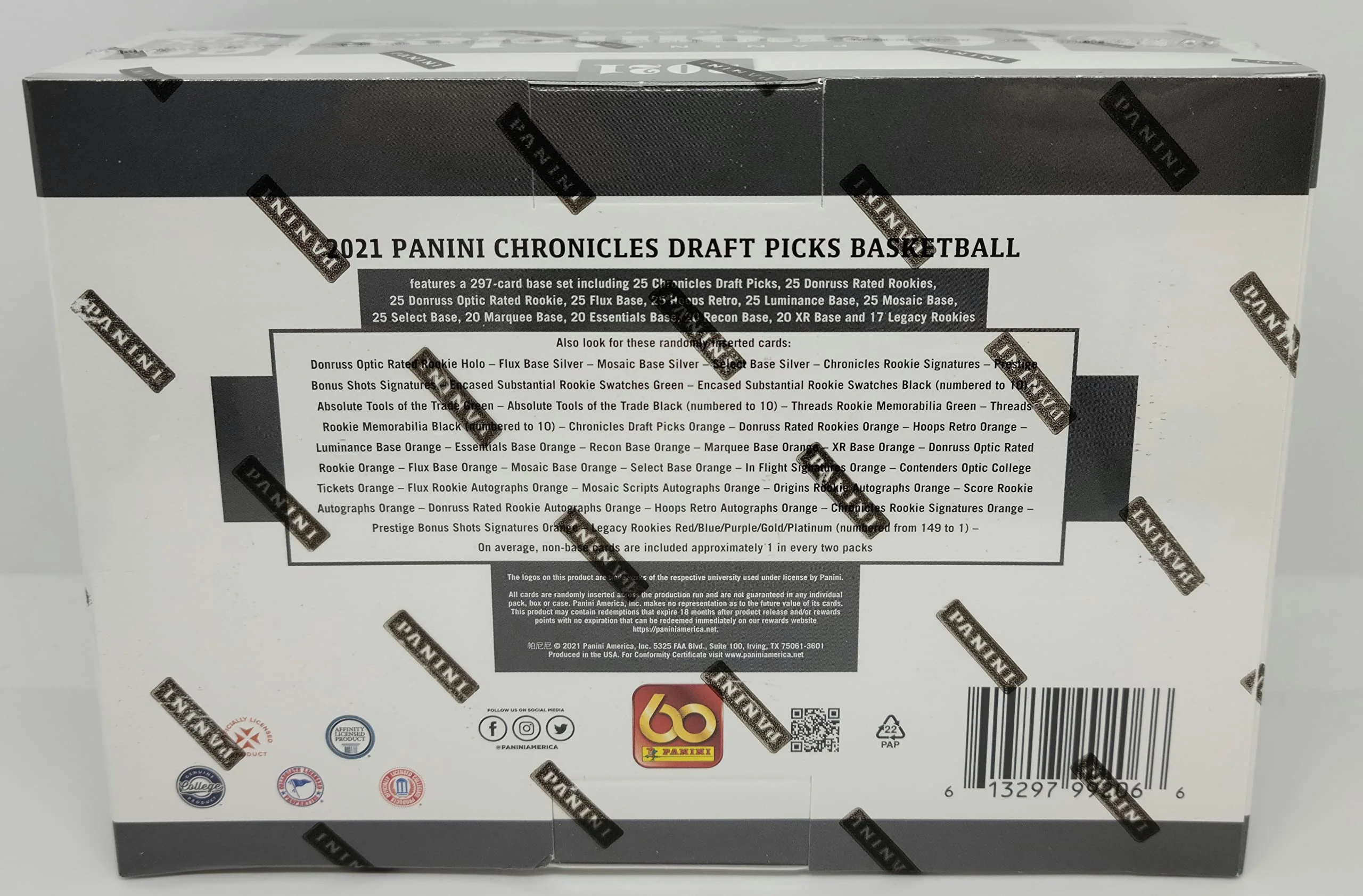 Panini NBA 2021  Chronicles Draft Picks trading cards MEGA