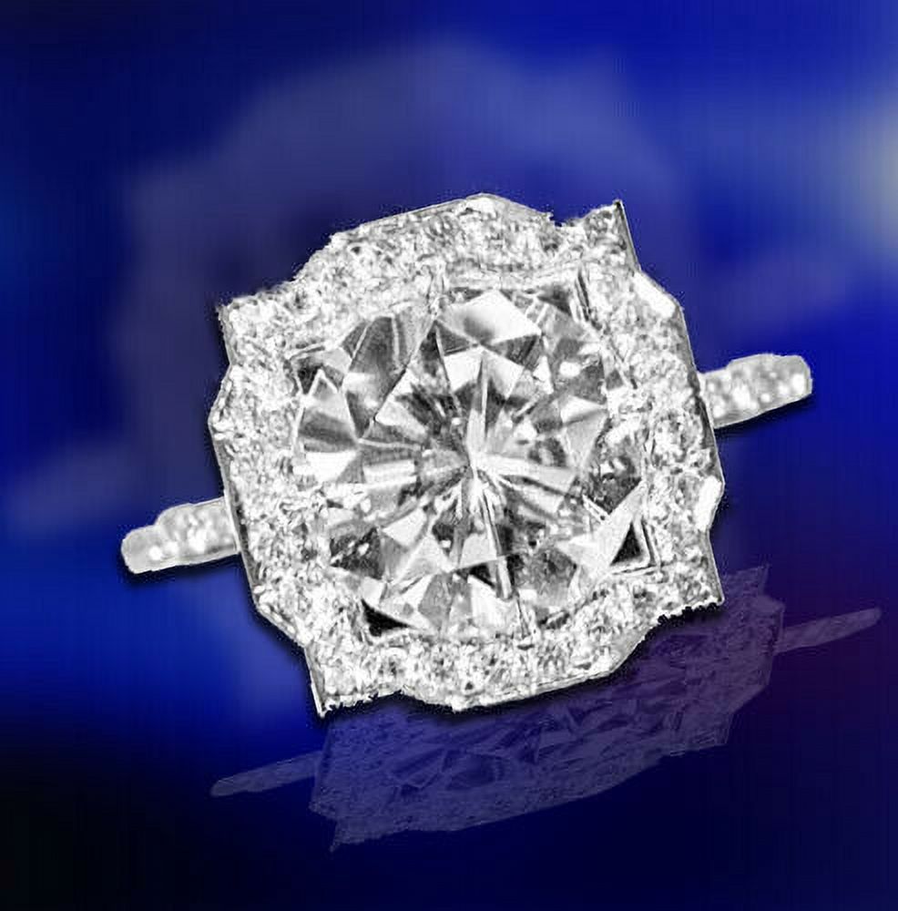 diamondscene Unique gia certified round brilliant f color grade si1 clarity grade side micro