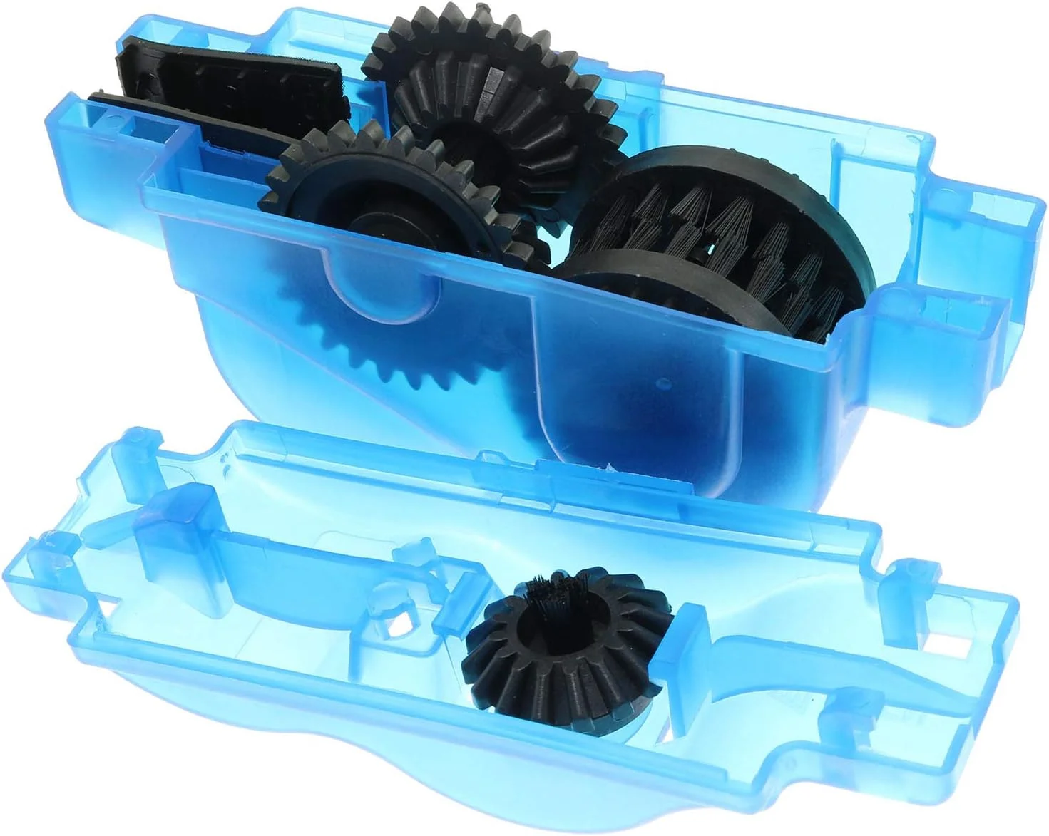 Magic&shell 1 Set Portable Bike Chain Cleaning Plastic Brush Tool Bicycle Cleaner Kit Chain Scrubber Bristle Brush Chain for Road Bikes Bicycle Cycling Mountain Bike