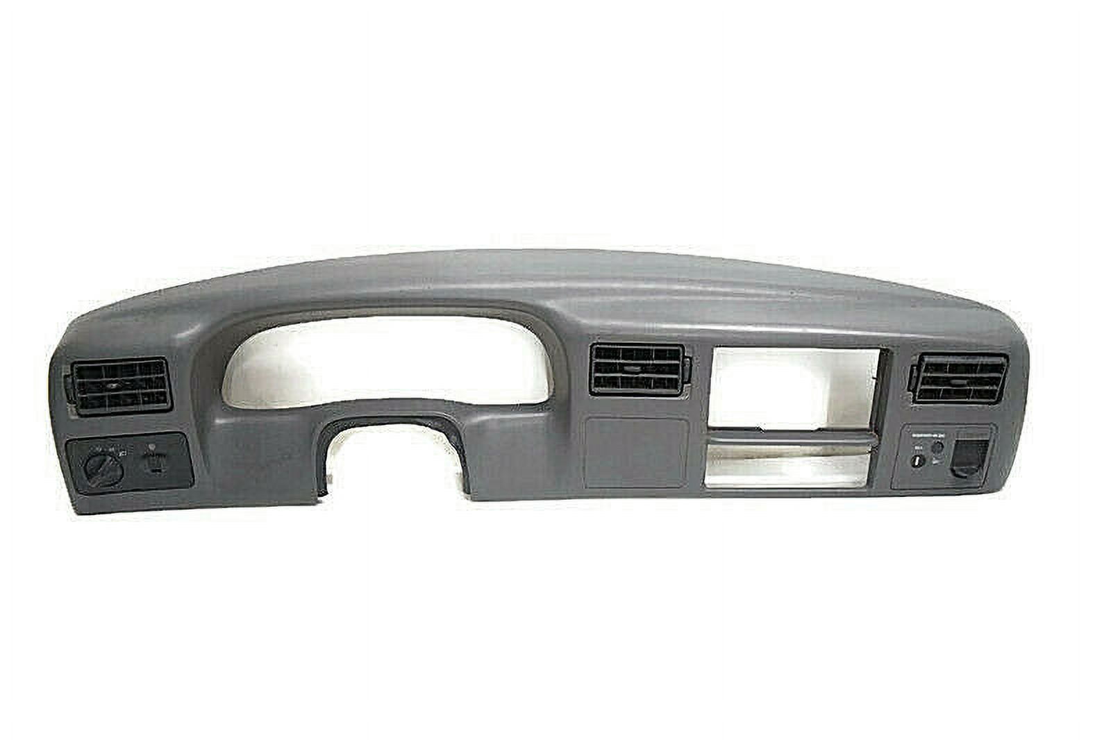 99 00 01 02 03 04 Ford F250 F350 Super Duty Center Dash Bezel Trim Gray