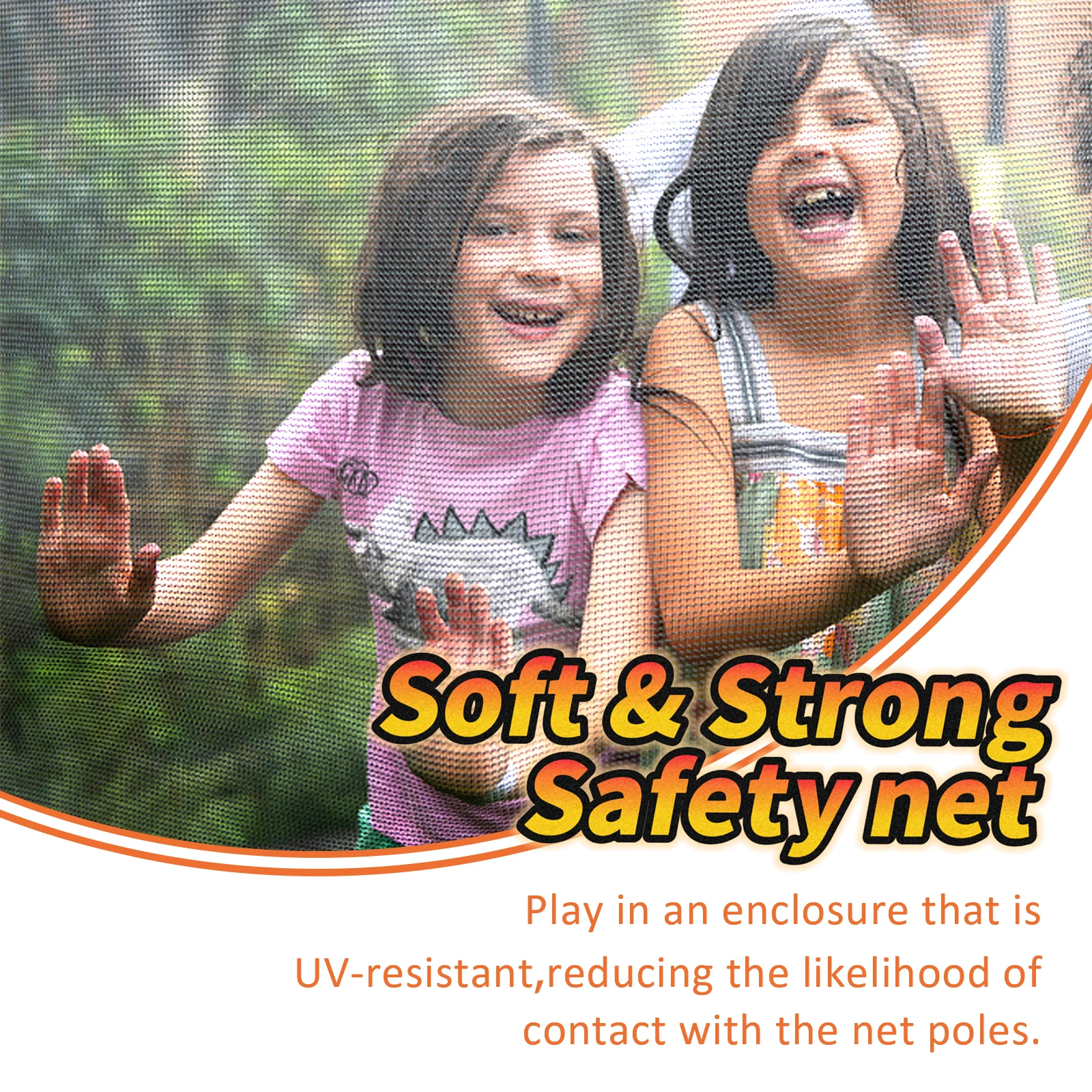 Jumpfly Trampoline 10FT Trampoline with Basketball Hoop-Curved Poles Reinforced Recreational Trampolines with Enclosure And Ladder-Outdoor Trampoline for Kids