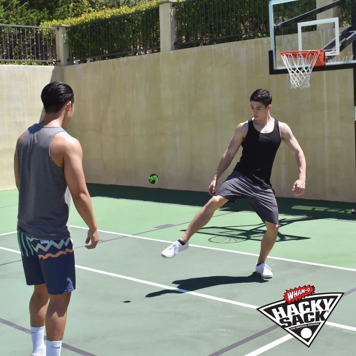 Wham-O Hacky Sack - Footbags - 1.90-Inch - 3 Panel Foot Bag - Hand Stitched - Beginner - Advanced - Pro - 3 PACK