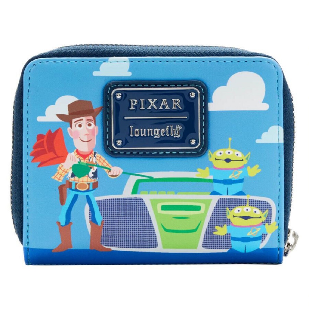 Loungefly Disney Pixar Moments Toy Story Jessie & Buzz Dance Zip-Around Wallet