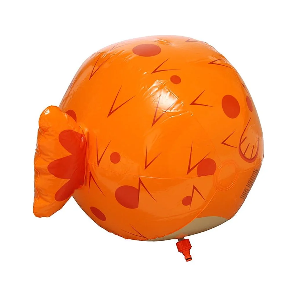 Klfjasnd Kids Water Sprinkler Toy, Giant Inflatable Water Sprinkler Carton Fish, Toy Swimming Pool & Outdoor Water