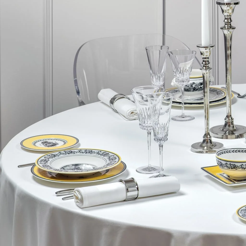 RUO Audun Ferme Rim Soup, 9.5 in, White/Gray/Yellow