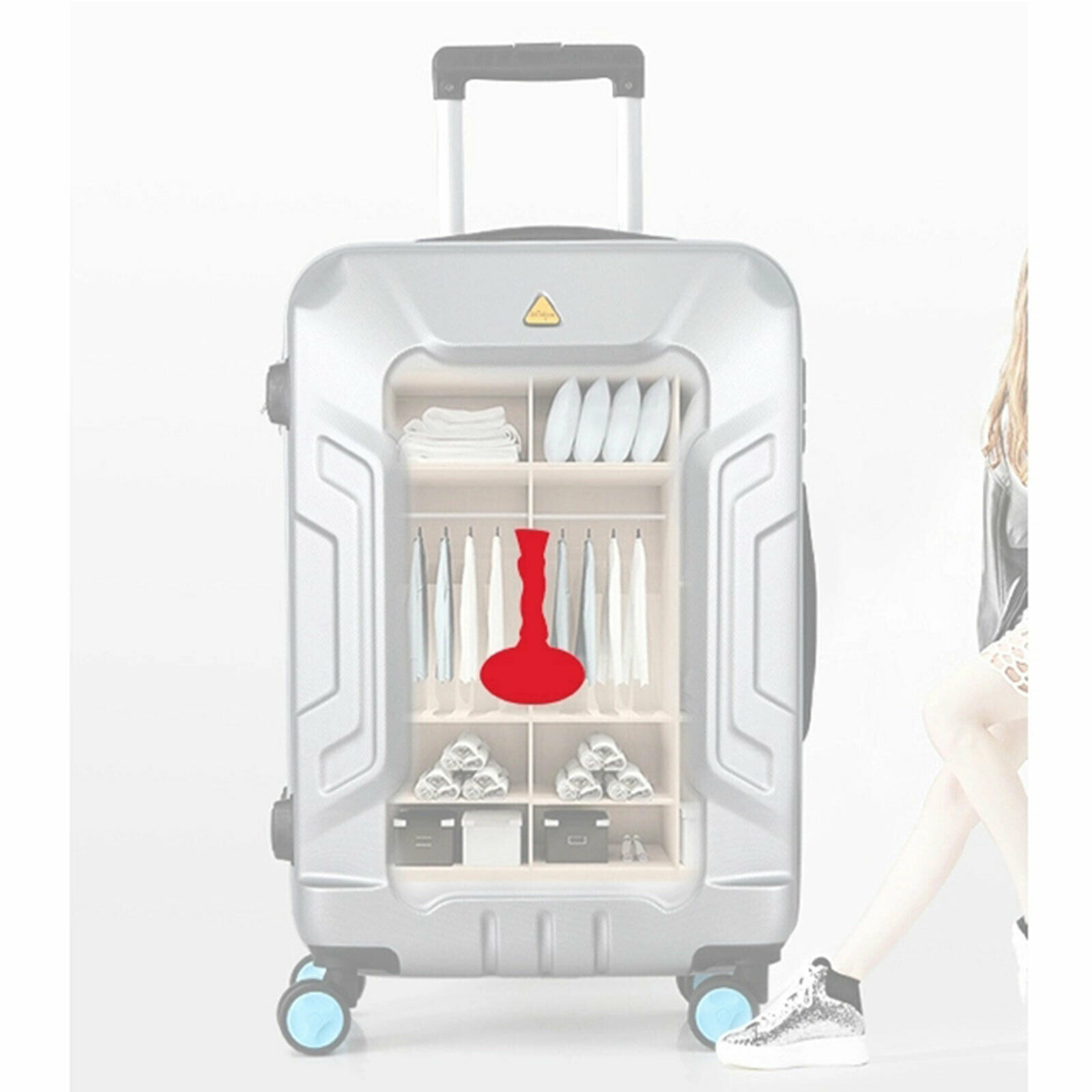 TOOL1SHOoo Portable Mini Washing Machine Turbo Turbo Rod Washing Machine Easy to Carry  Camping