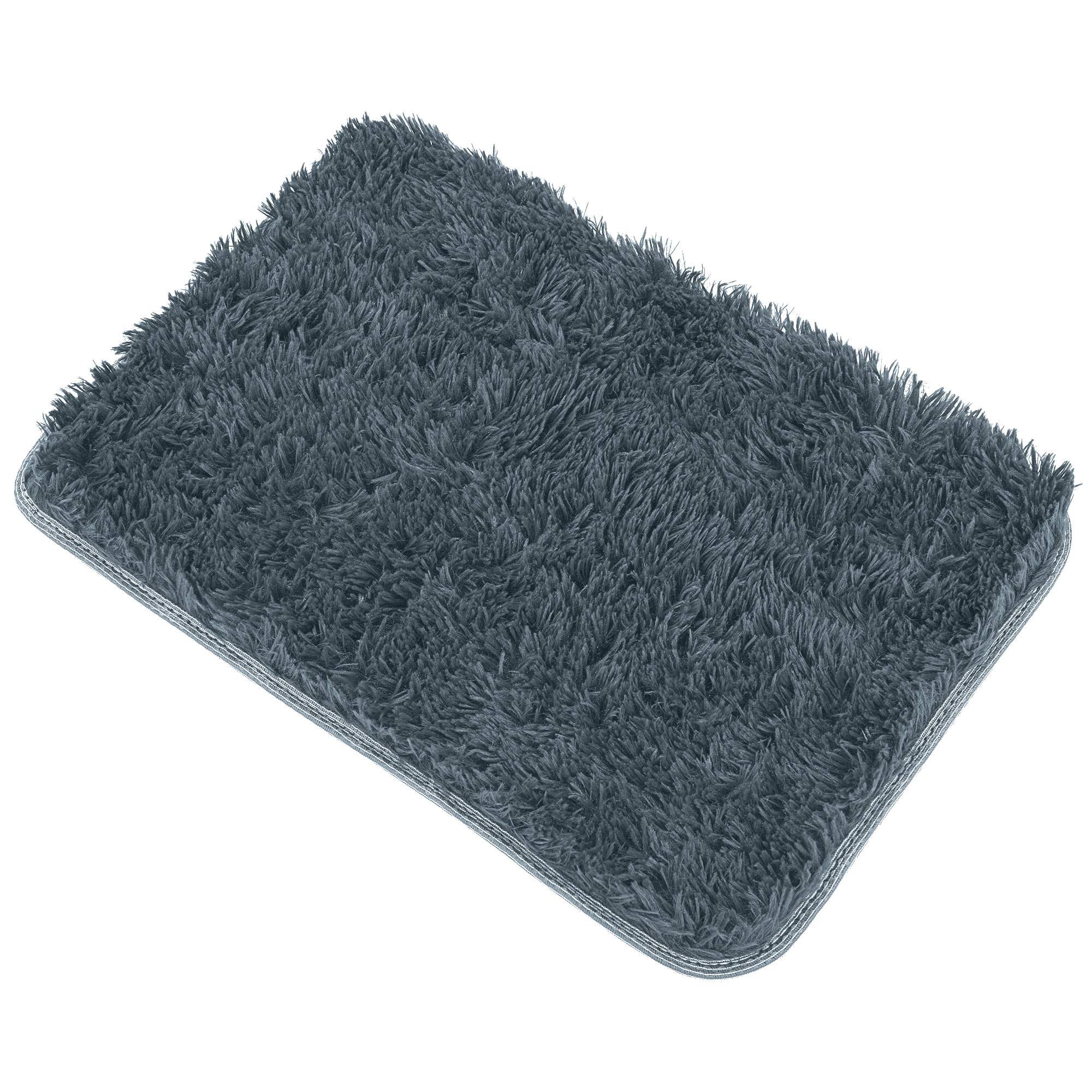 FANNYC 63''x90''Modern Large Living Room Rugs Anti-Skid Shaggy Runner Rugs Pads Floor Protectors Mat Carpet Fluffy Fuzzy Area Rugs For Bedroom Bedside,Black/Gray/Blue/Red