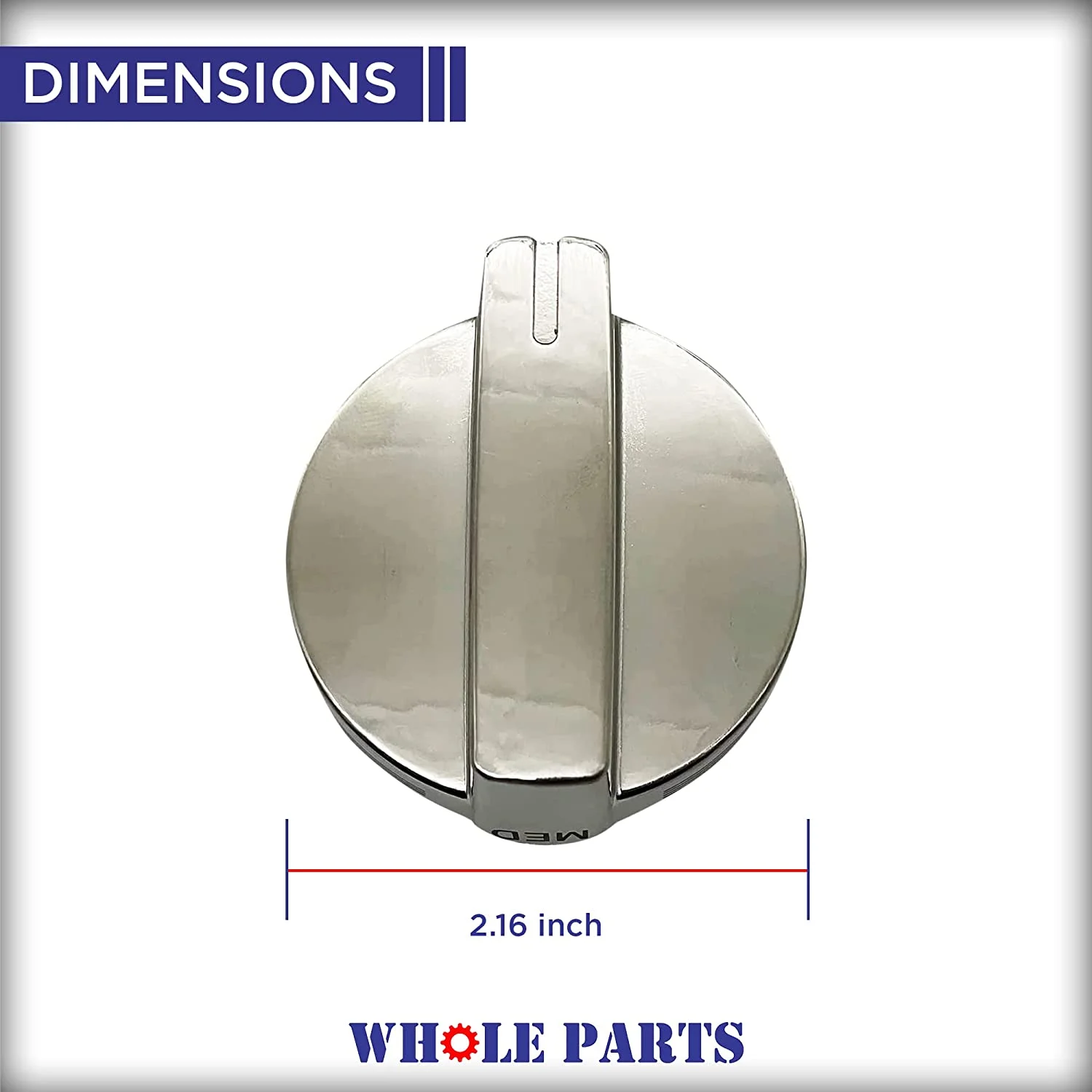 Whole Parts 00632515 Range Knob - Replacement and Compatible with Some Bosch Ranges - 2 Yr Warranty
