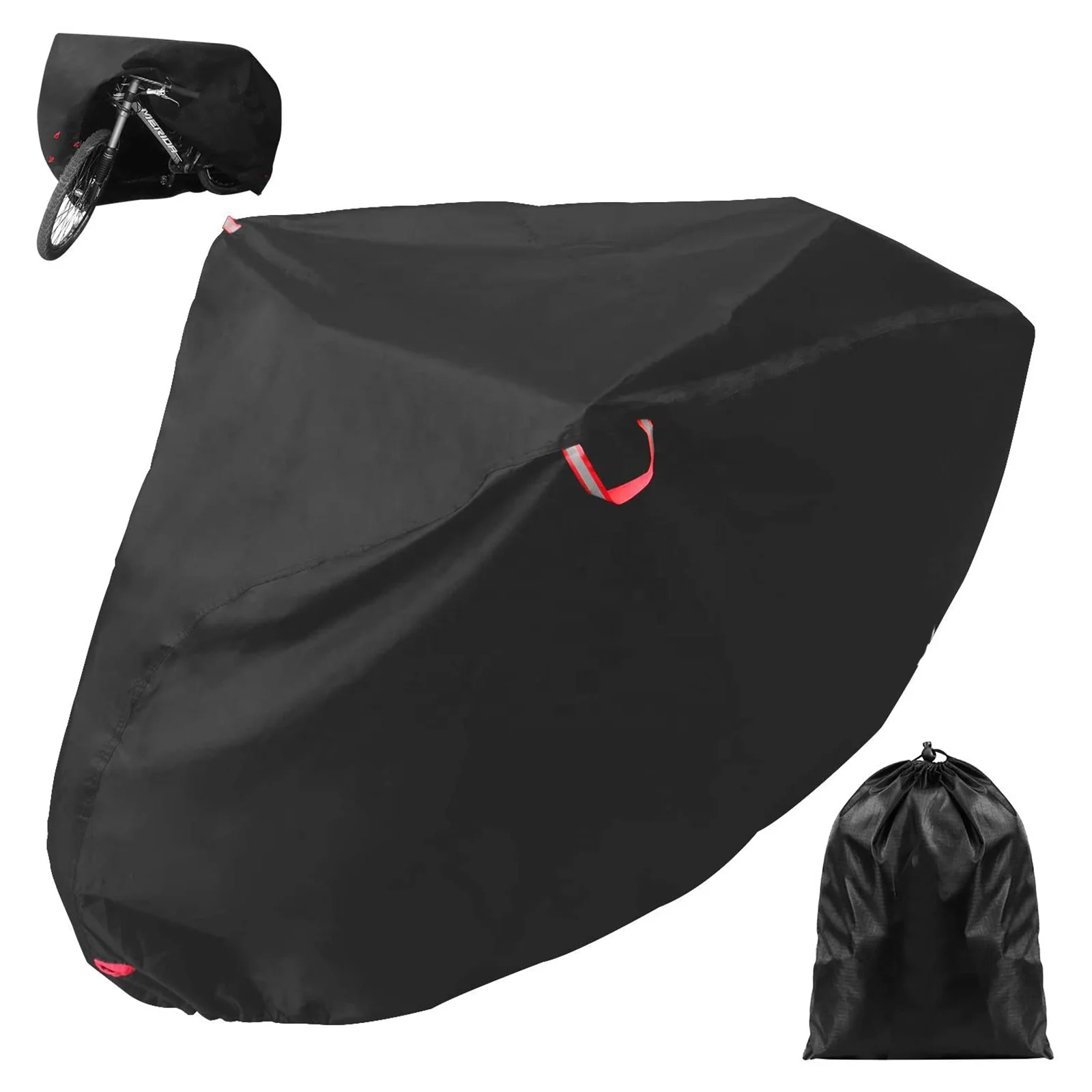 210D Oxford Fabric Bike Cover Waterproof Bike Rain Cover Anti-Radiation Cover Bicycle Protective Accessories