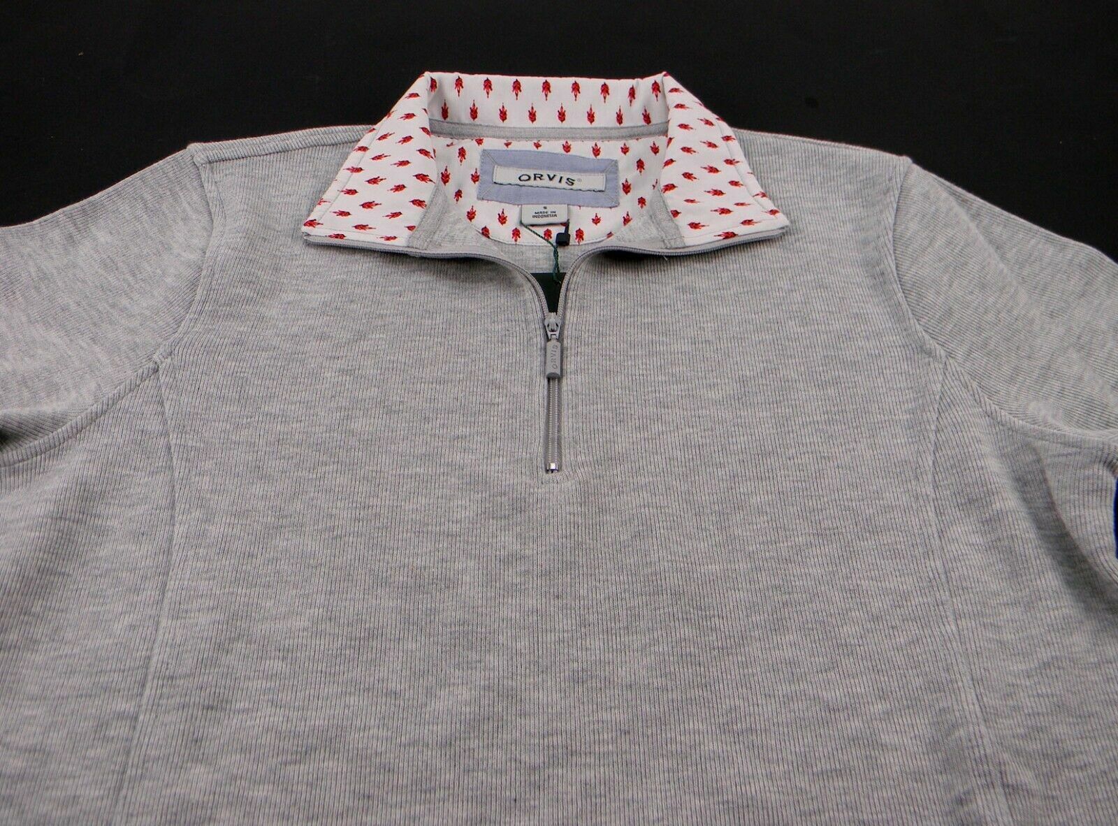 Orvis Women's Sandy Point 1/4 Zip Pullover (Heather Grey, Medium)