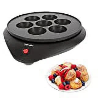 CucinaPro Ebelskiver Maker - Electric Non-stick Baker for Takoyaki, Ebelskiver, Octopus Balls, Aebleskivers, Donut Holes and Cake Pops