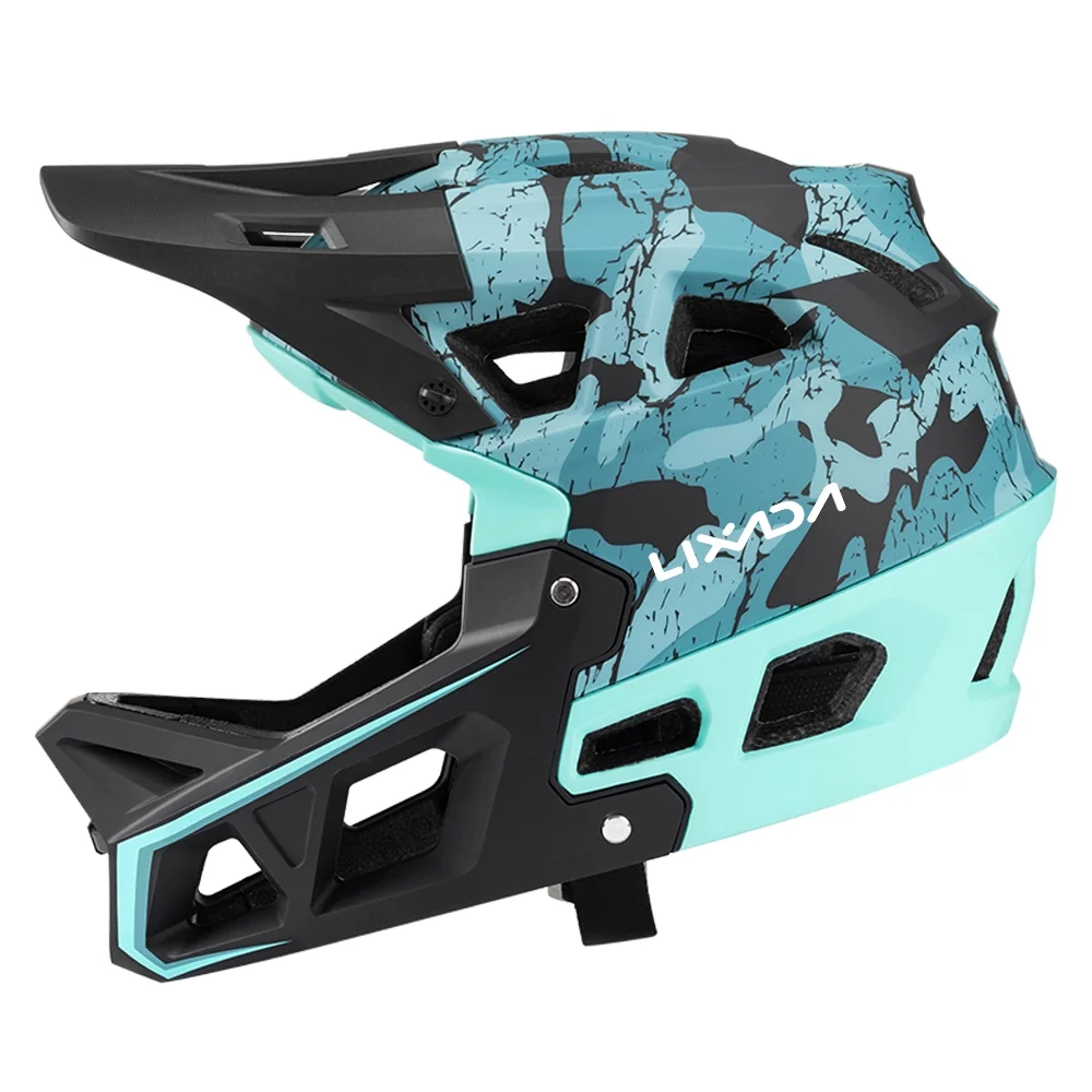 Ensure Safety with Lixada Full Face Mountain Bike Helmet Adult Racing Downhill MTB Helmet