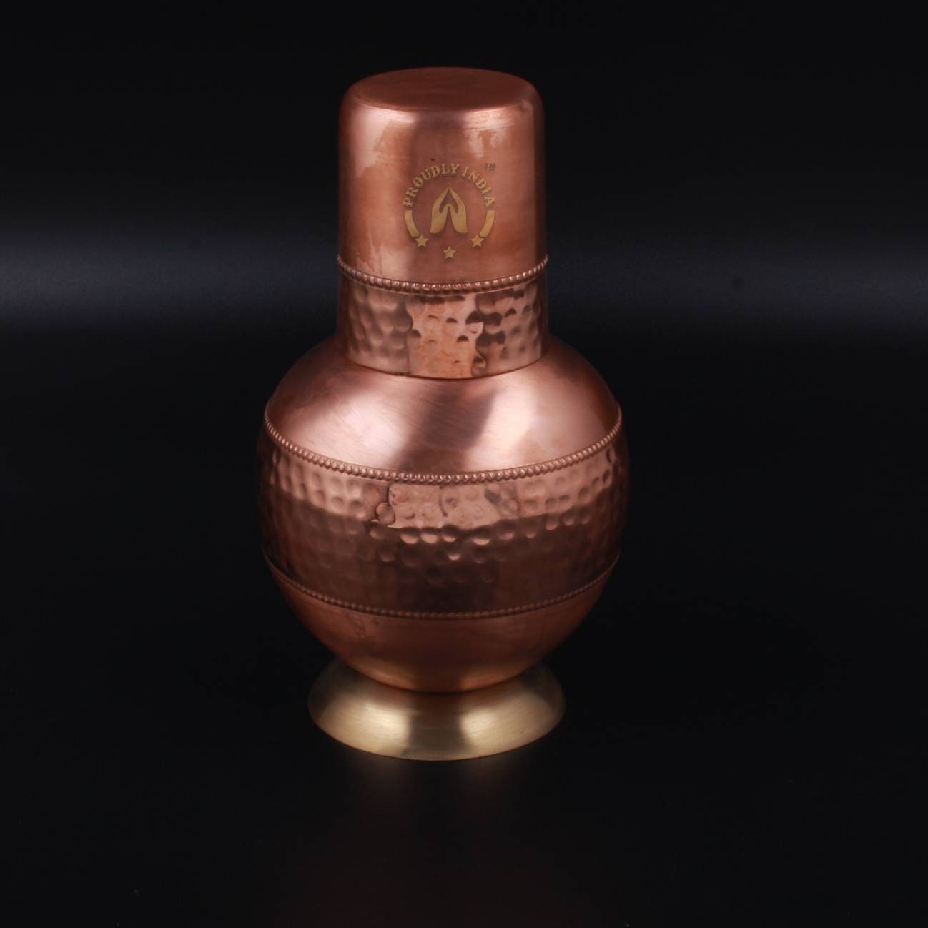 Proudlyindia Bottle, Metal Water Bottle, Copper Water Bottle, Cold Water Bottle, Tamba bottle, Custom Bottles, Pure Copper Bottle, Buy Water Bottle