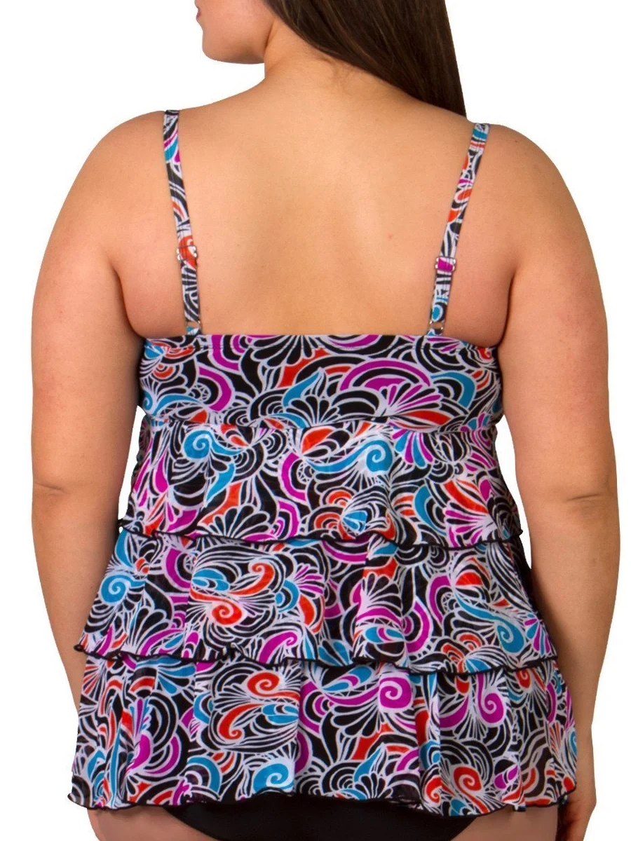 Women's Plus-Size Long Swim Shorts - Available in 2 COLORS - 2X (18W-20W) / Navy