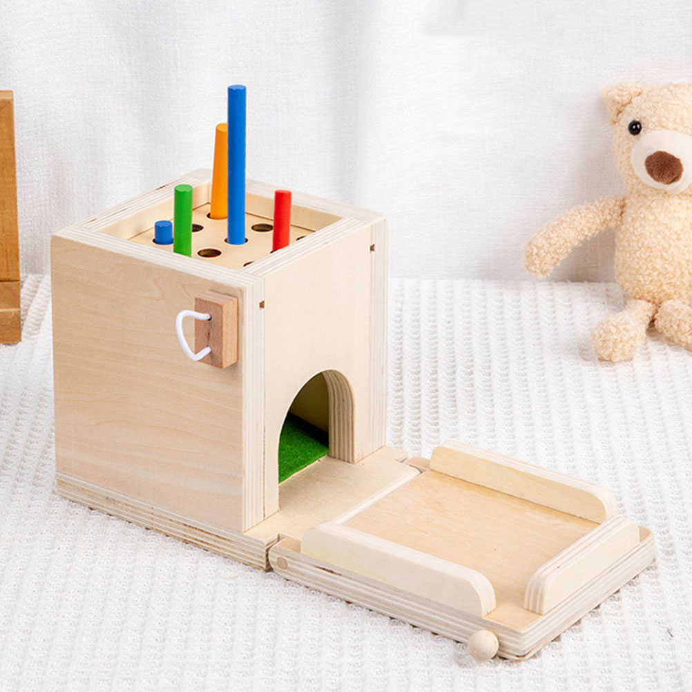 1 Set of Interesting Montessori Toy Funny Kids Plaything Home Children Matching Toy