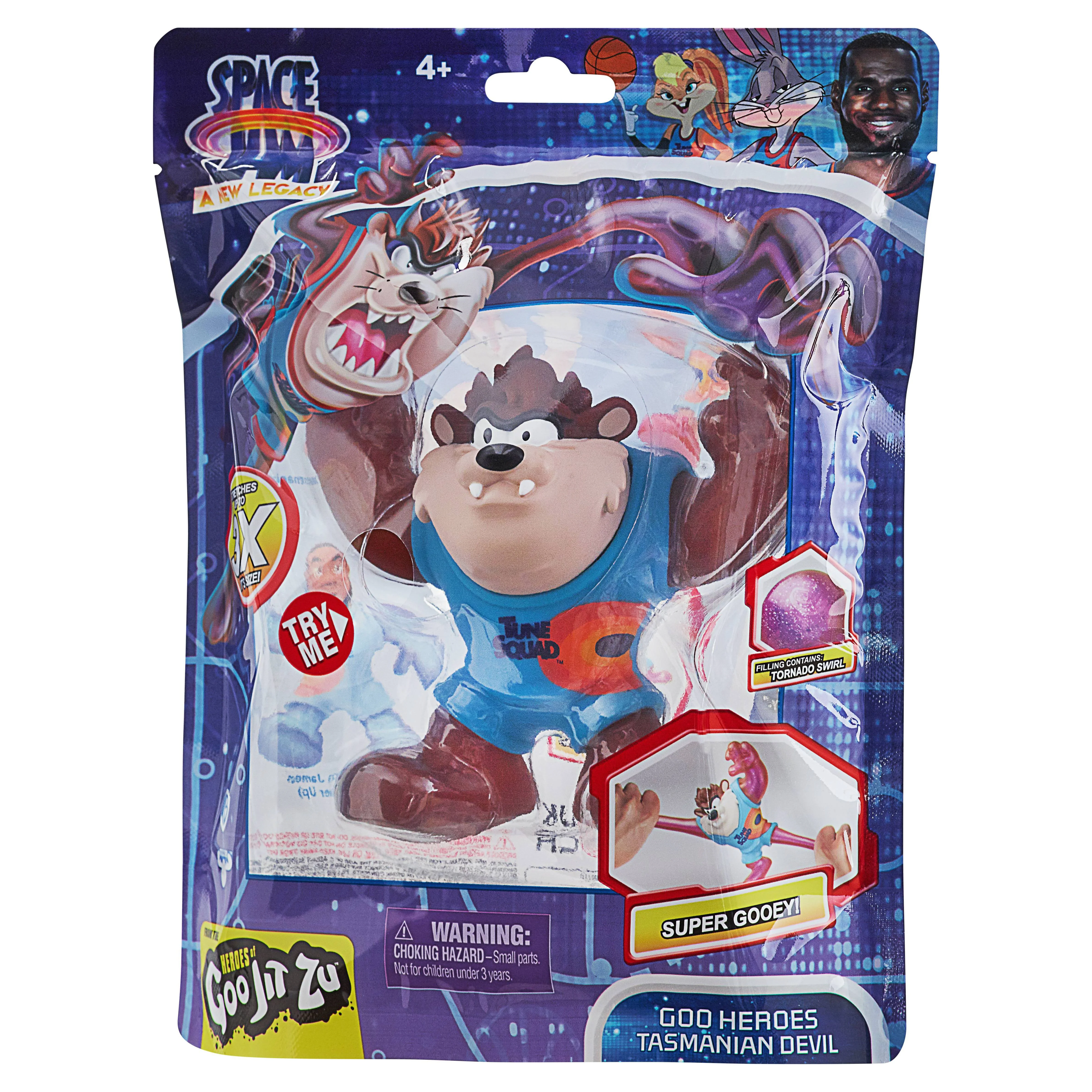 Space Jam: A New Legacy - Stretchy Goo Filled Action Figure - Tasmanian Devil