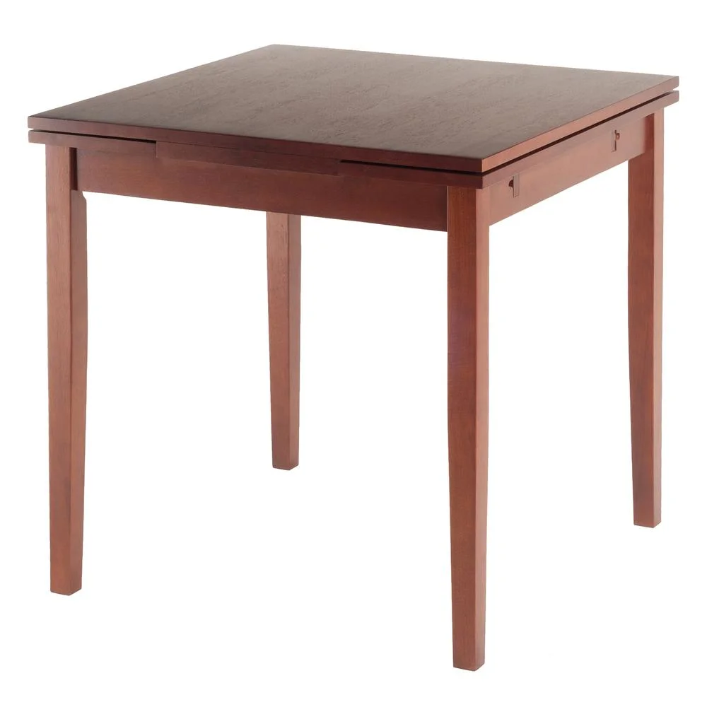 Winsome Wood Pulman Extension Table, Walnut Finish