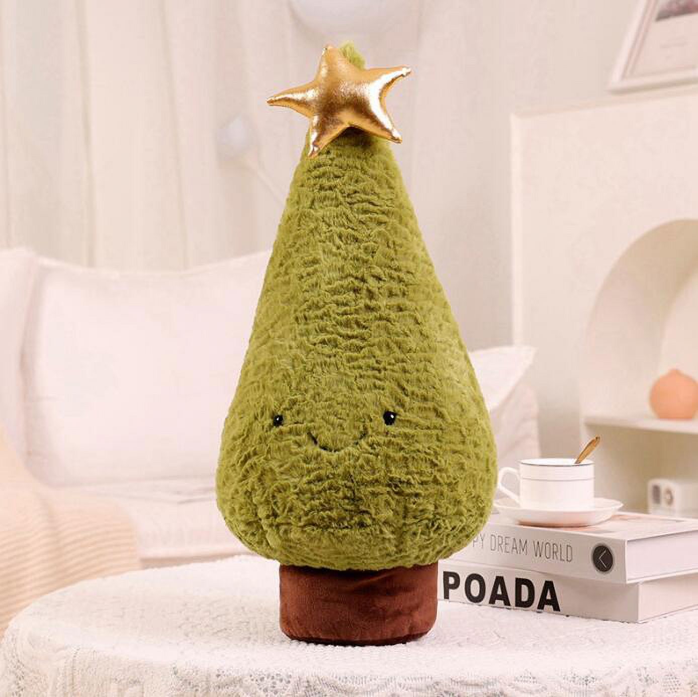 12inch Christmas Tree Plush Toy,Fun & Adorable Plush Soft Stuffed Tree, Holiday Décor, Great Gift for Kids of All Ages