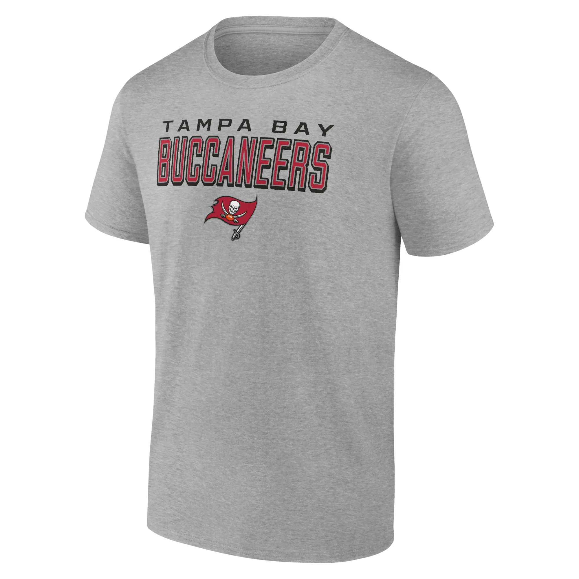 Men's Fanatics Branded Heather Gray Tampa Bay Buccaneers Swagger T-Shirt