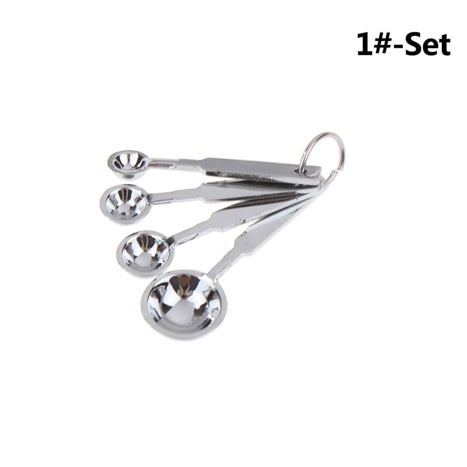 Qyiloy 1:12 Dollhouse Baking Mold Bakeware Piping Tip Measuring Spoon Kitchen Decor