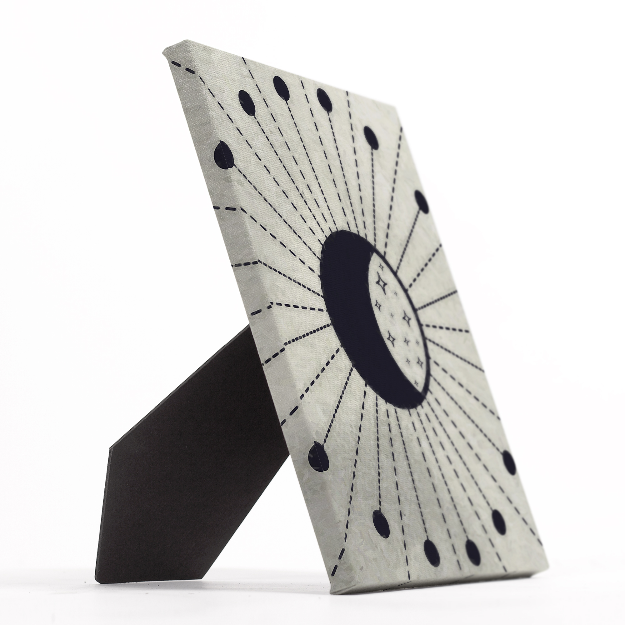 Creative Products Shining Moon Phase 2 8 x 10 Tabletop Canvas