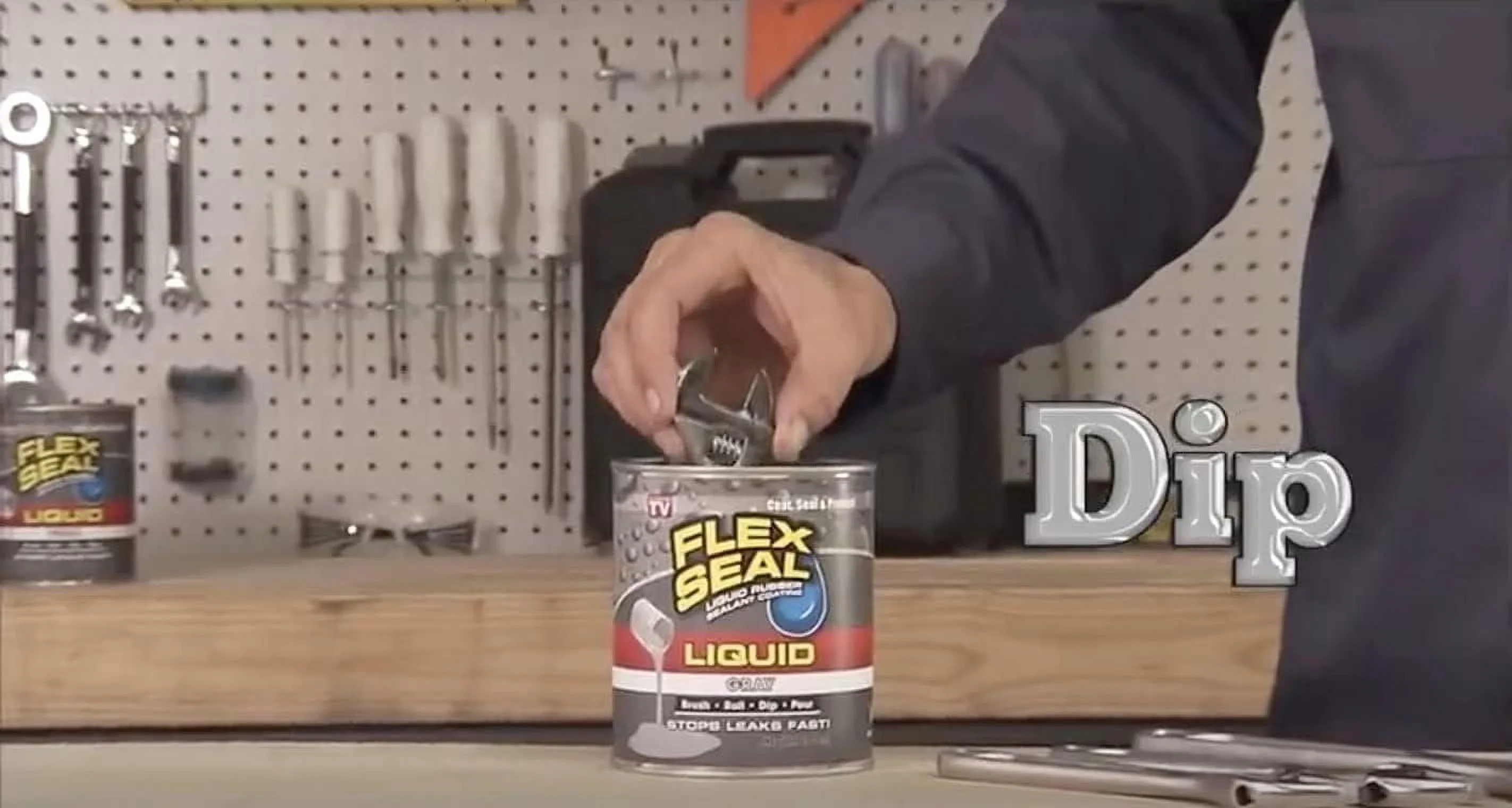 Flex Seal Liquid Rubber in a Can, 16-oz, Gray