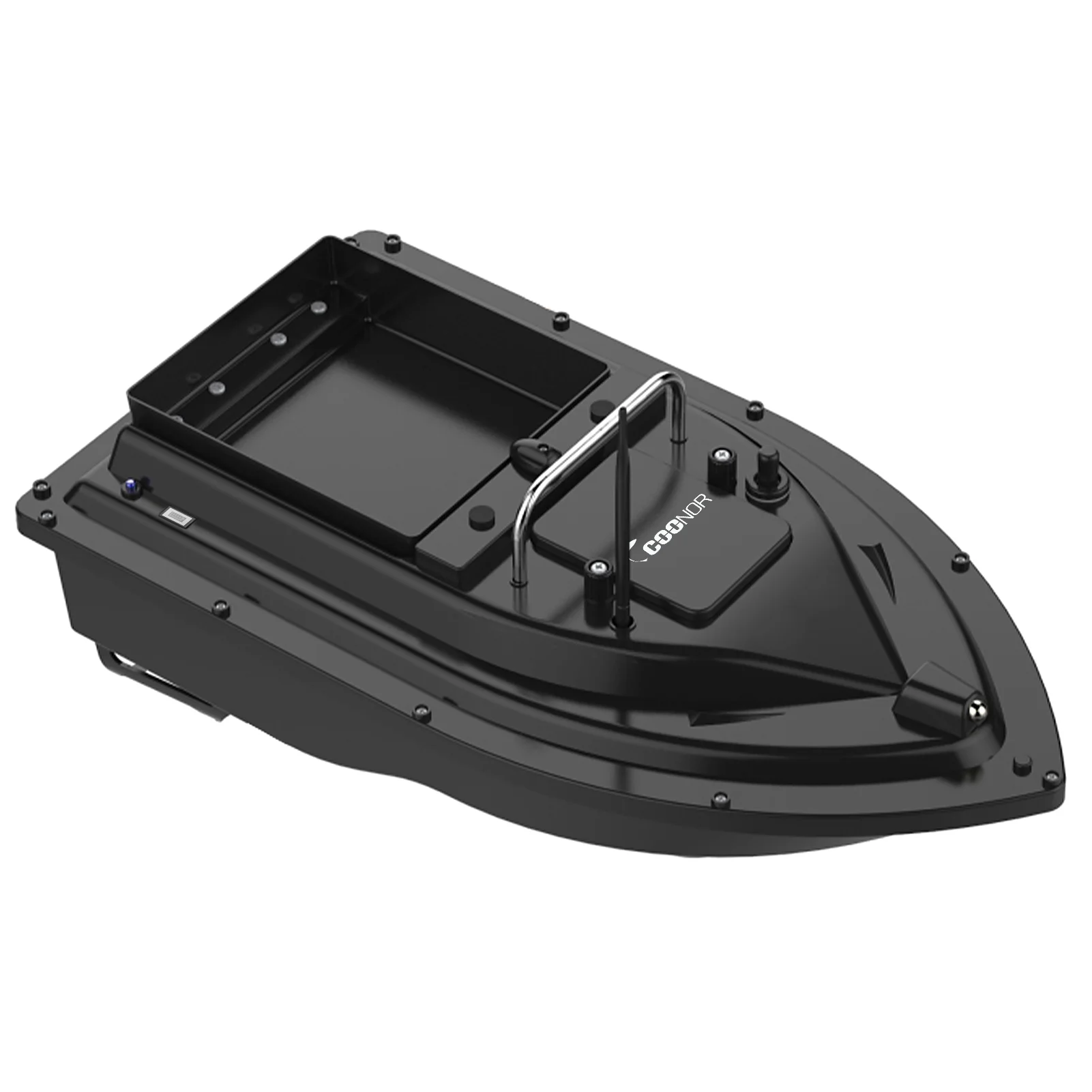 COONOR GPS Bait Boat for Fishing Large Container Automatic 400-500M Remote Range