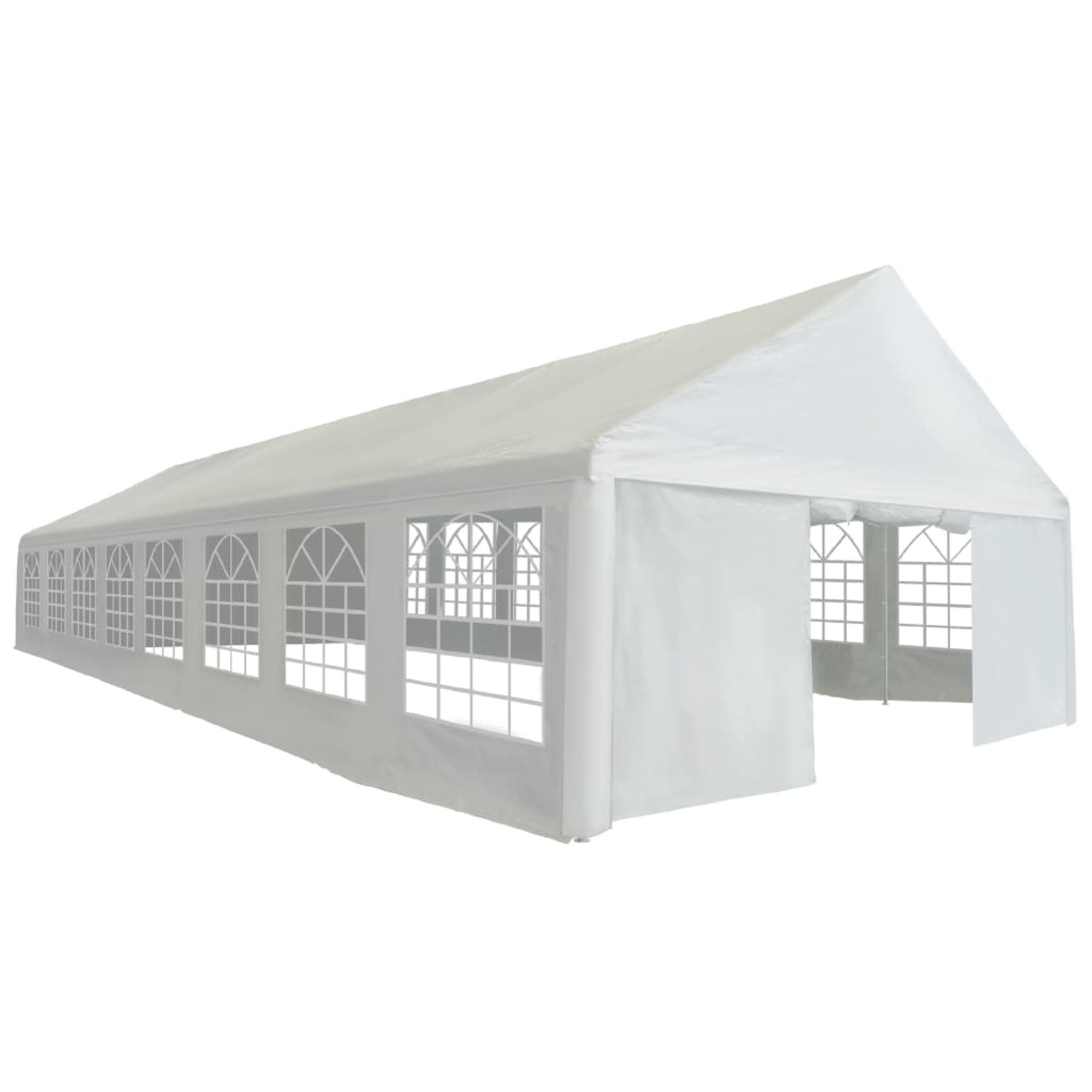 Andoer parcel,Pe 19.7'x52.5' White Party Tent With Sidewalls Patio ShelterPe Canopy Tent With PicnicPeCanopy Tent Patio With Steel 1229101b Sidewalls Patio With Keketa