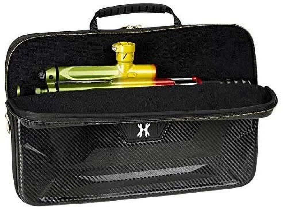 HK Army Exo XL Dual Paintball Marker Case Black Carbon Fiber