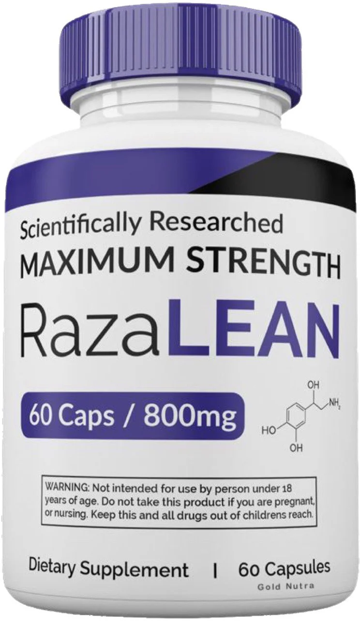 (2 Pack) Official RazaLean Pills, 2022 Formula, 120 Capsules, Dietary Supplement