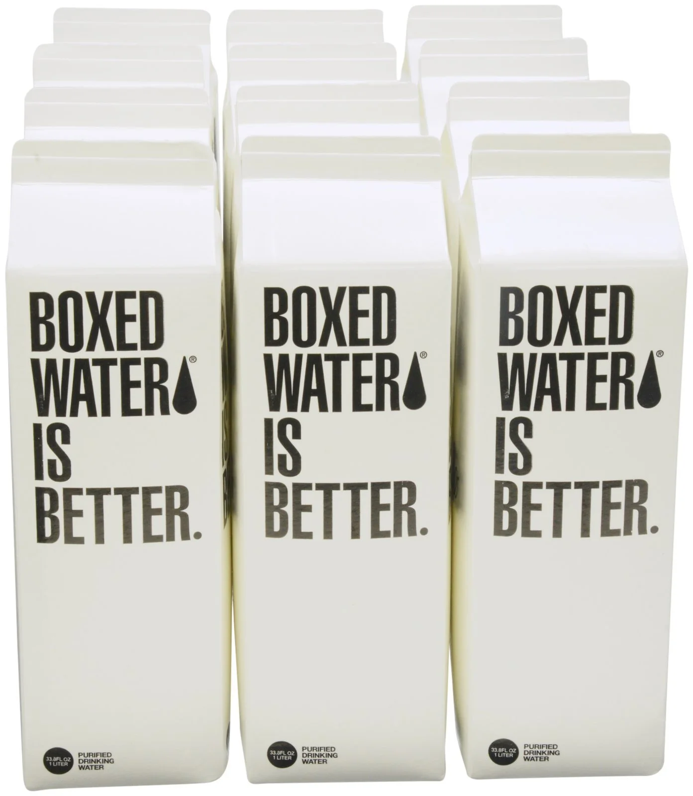 Boxed Water Is Better , 1.0 Liter, Carton (12 Count)