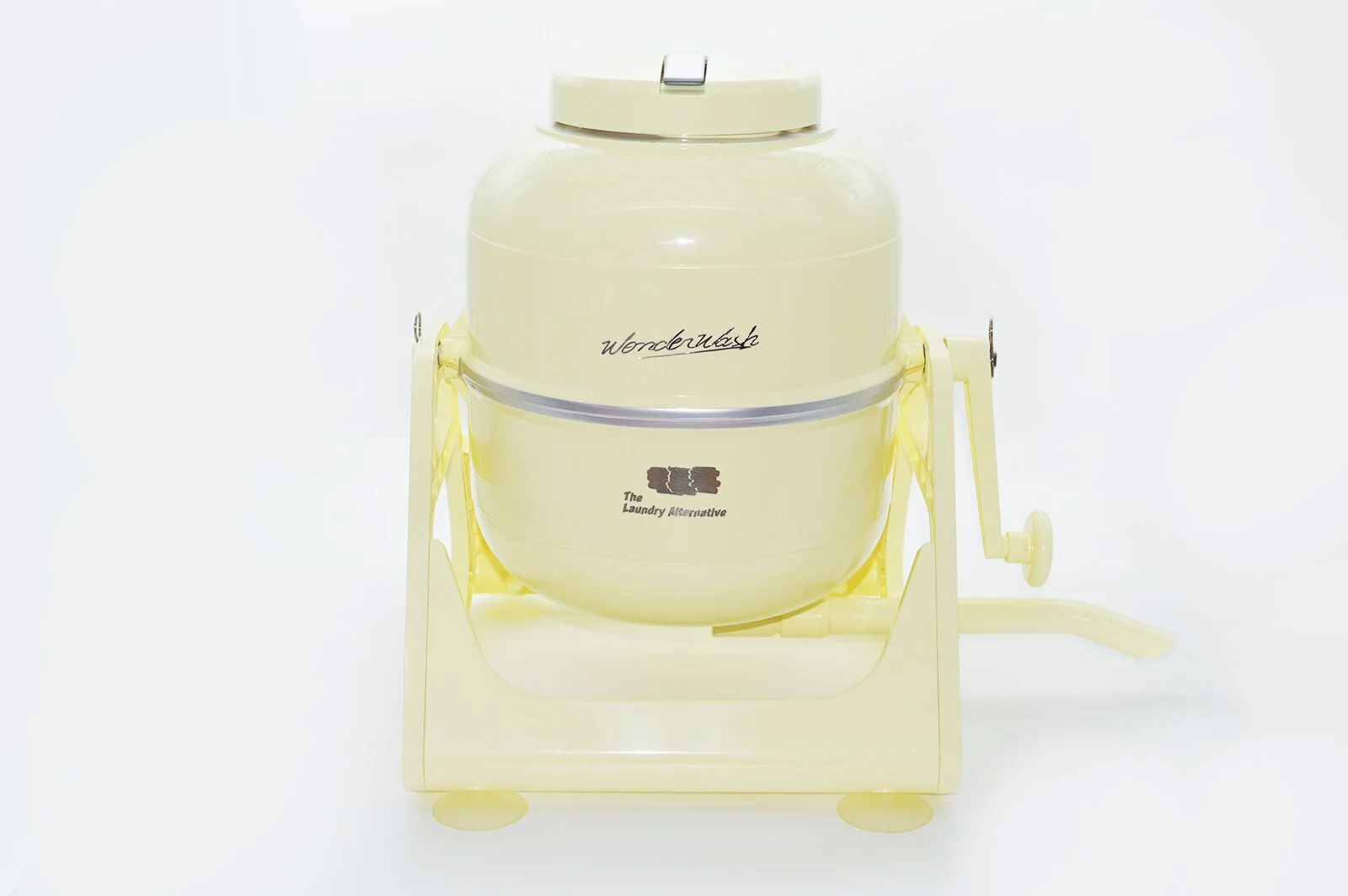 The Laundry Alternative Wonderwash Retro Colors Non-electric Portable Compact Mini Washing Machine (Yellow)