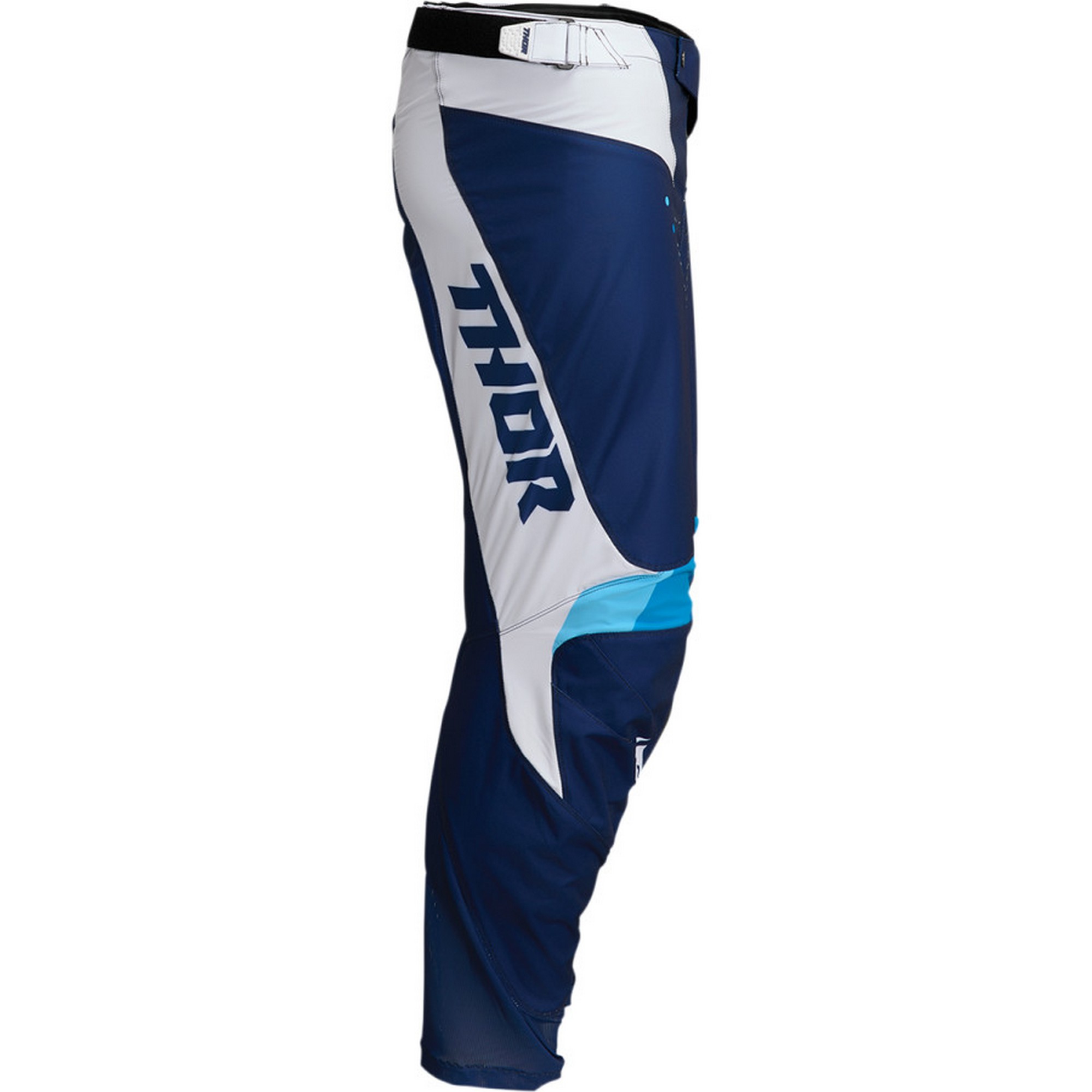 Thor Pulse React Mens MX Offroad Pants Navy/White 28 USA