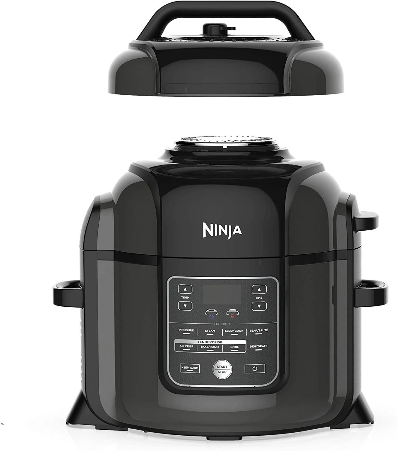 Restored Ninja Foody 8-Quart 9-in-1 Deluxe XL Pressure Cooker and Air Fryer (Refurbished)