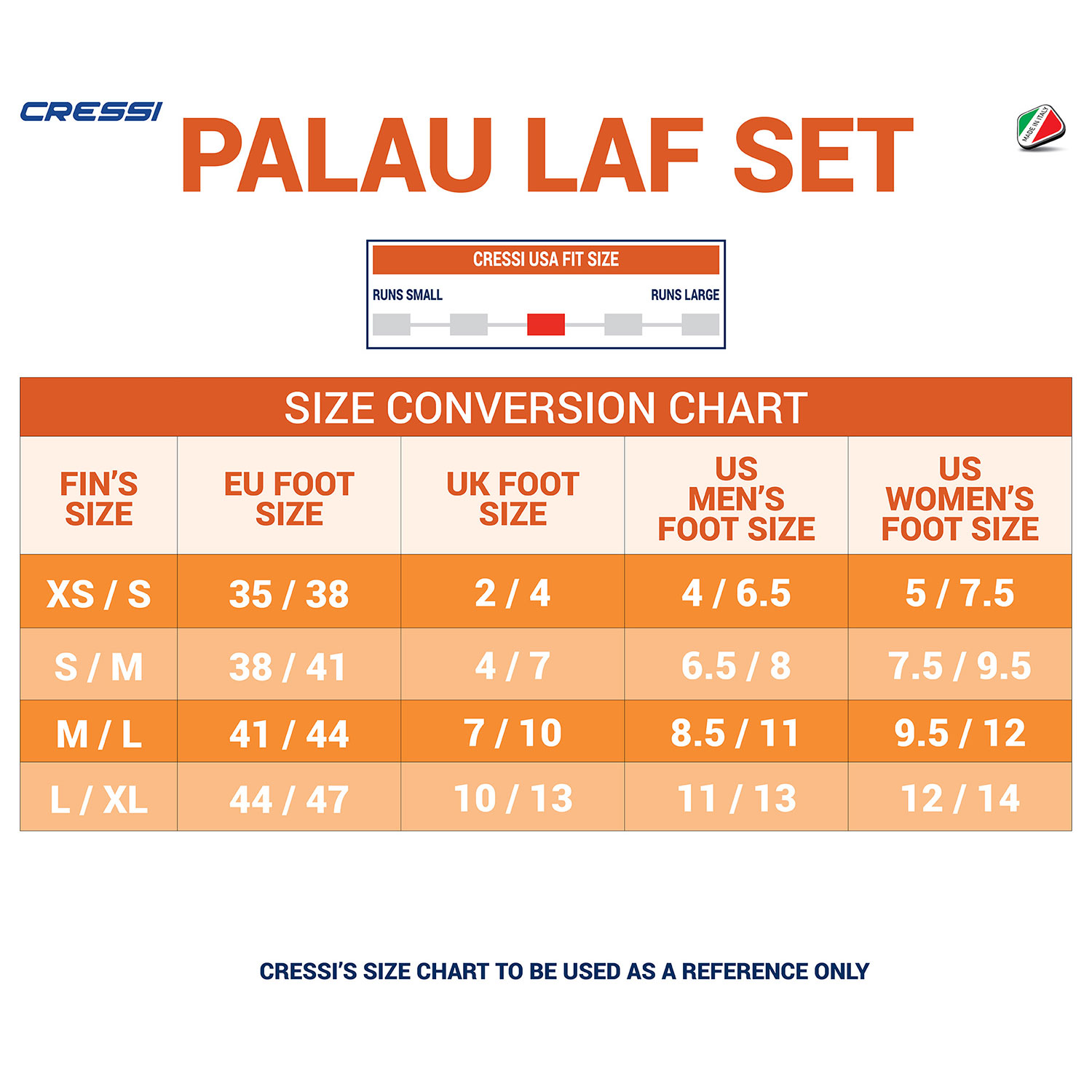 Palau Diving Fins (Blue/Azure, M/L | US Man 8.5/11 | US Lady 9.5/12 | EU 41/44)