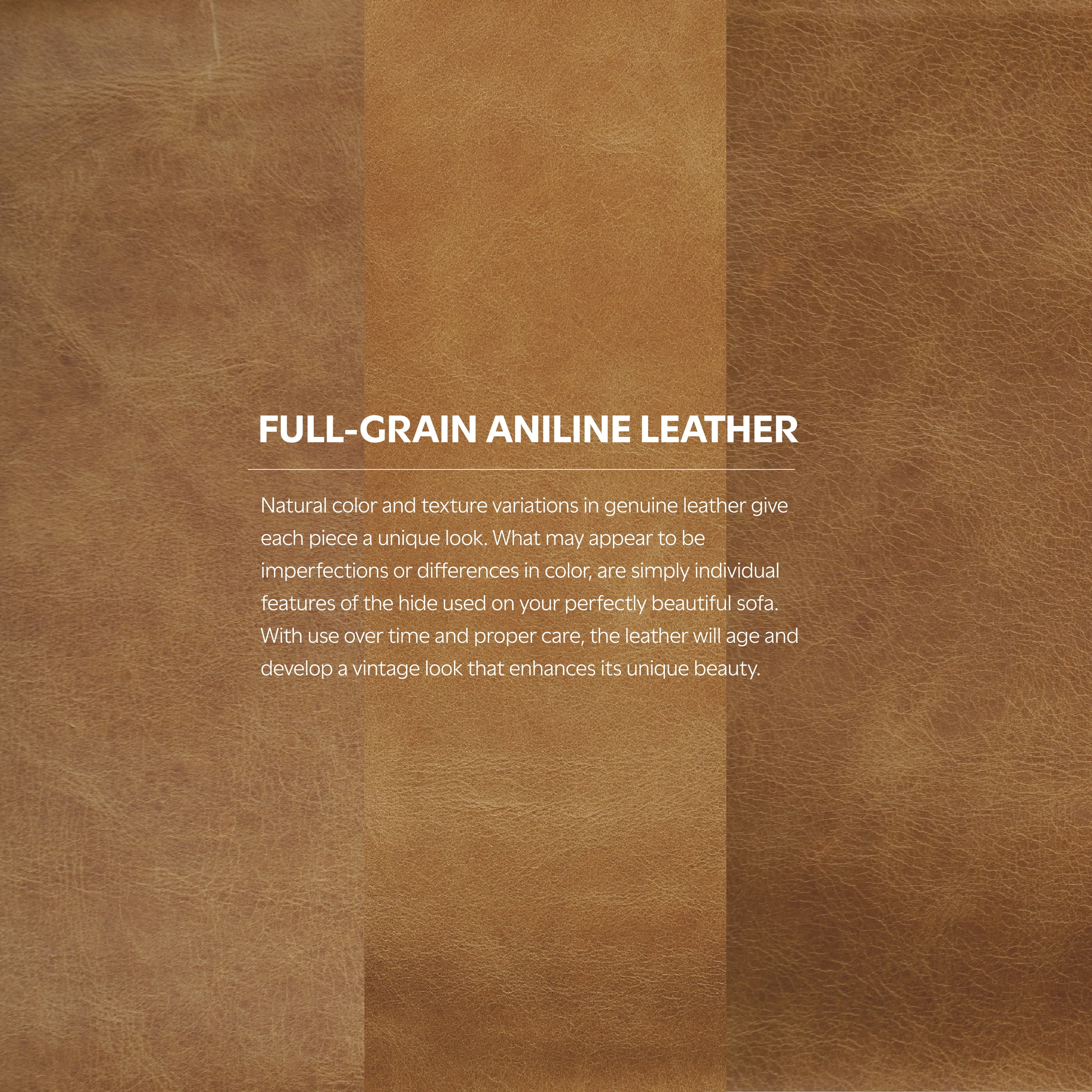 Simpli Home Morrison 33 inch Wide Mid-Century Modern Mid Century Genuine Leather Ottoman in Sienna Genuine Leather