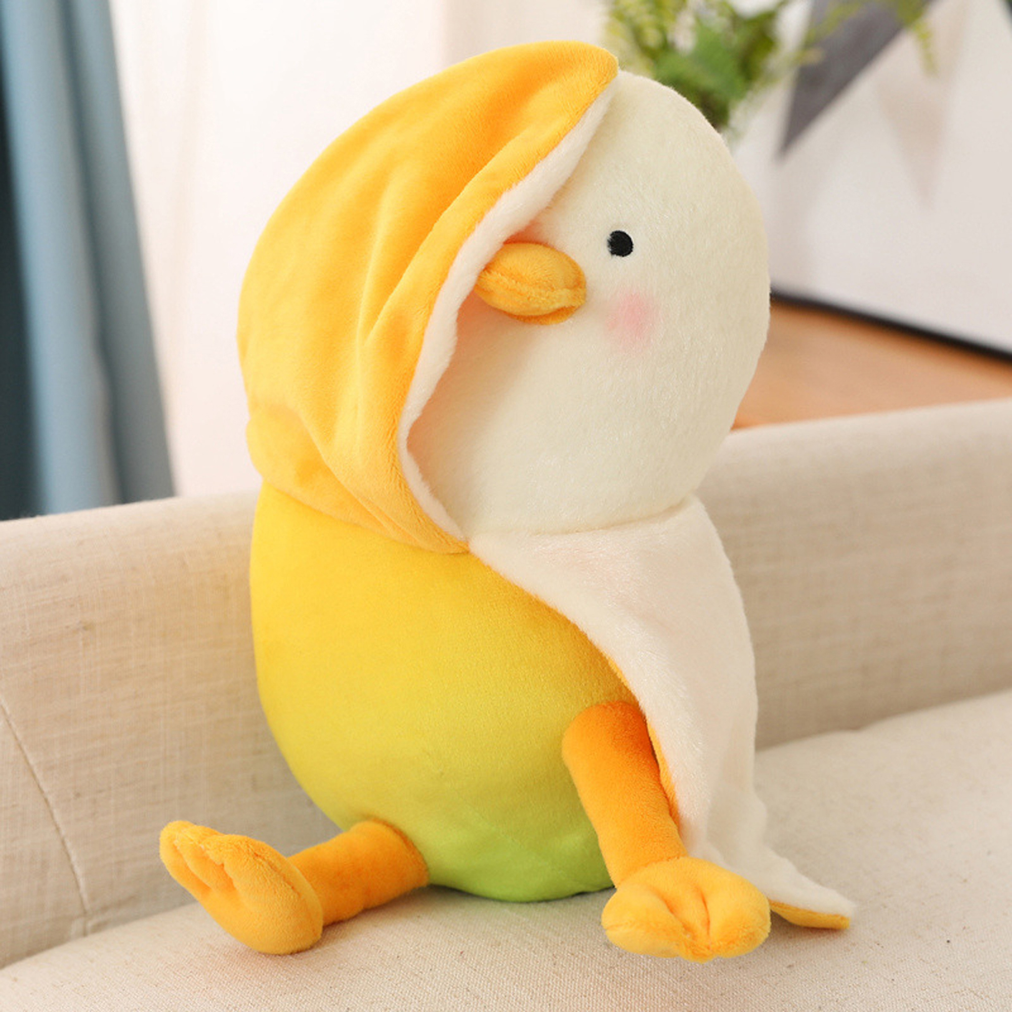Plush Doll, Mango Duck Cartoon Doll Toy Friends Adult Kids Doll Present Party Home Decoration Stuffed Animal