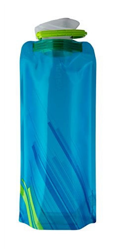 Vapur Element 10L Bpa Free Foldable Flexible Water Bottle Wcarabiner (Water)