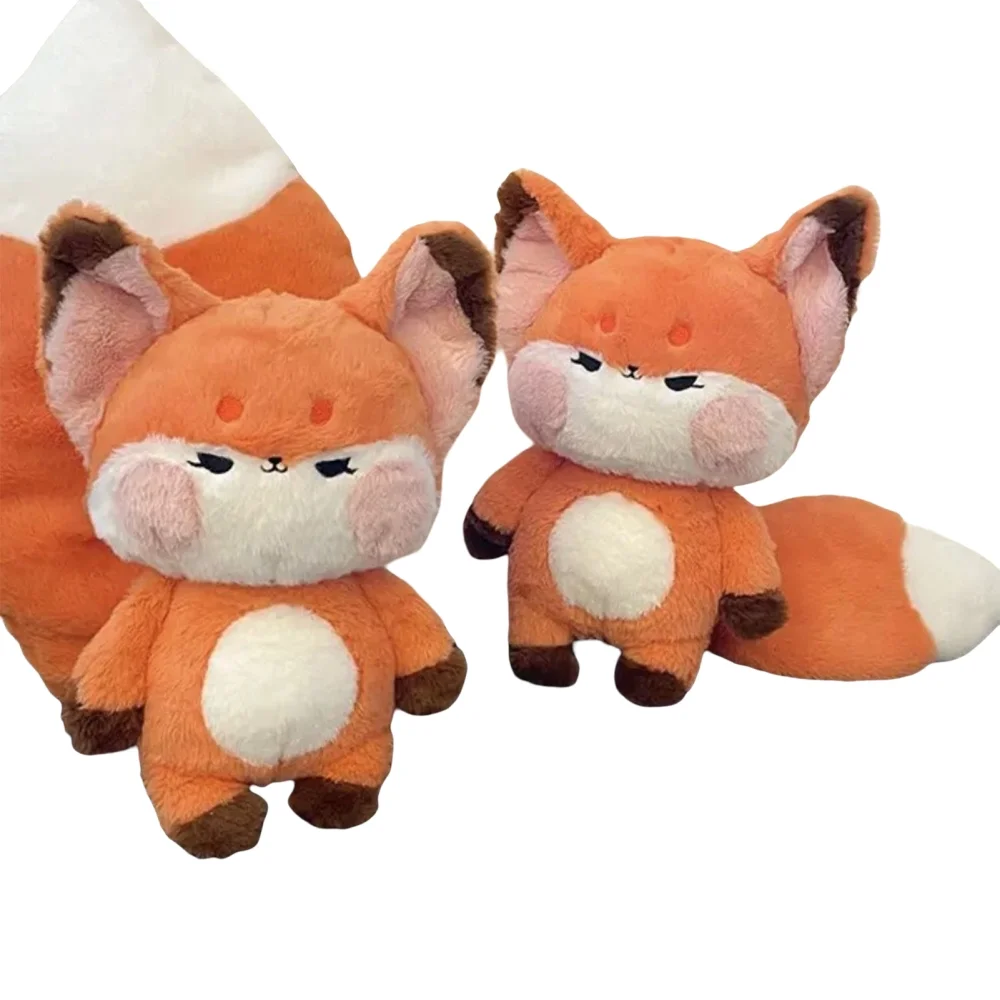Big Tailed Fox Plush Toy Dolls Anti-wrinkle Plush Material Gift for Girl Women Lover Girlfriend  60CM