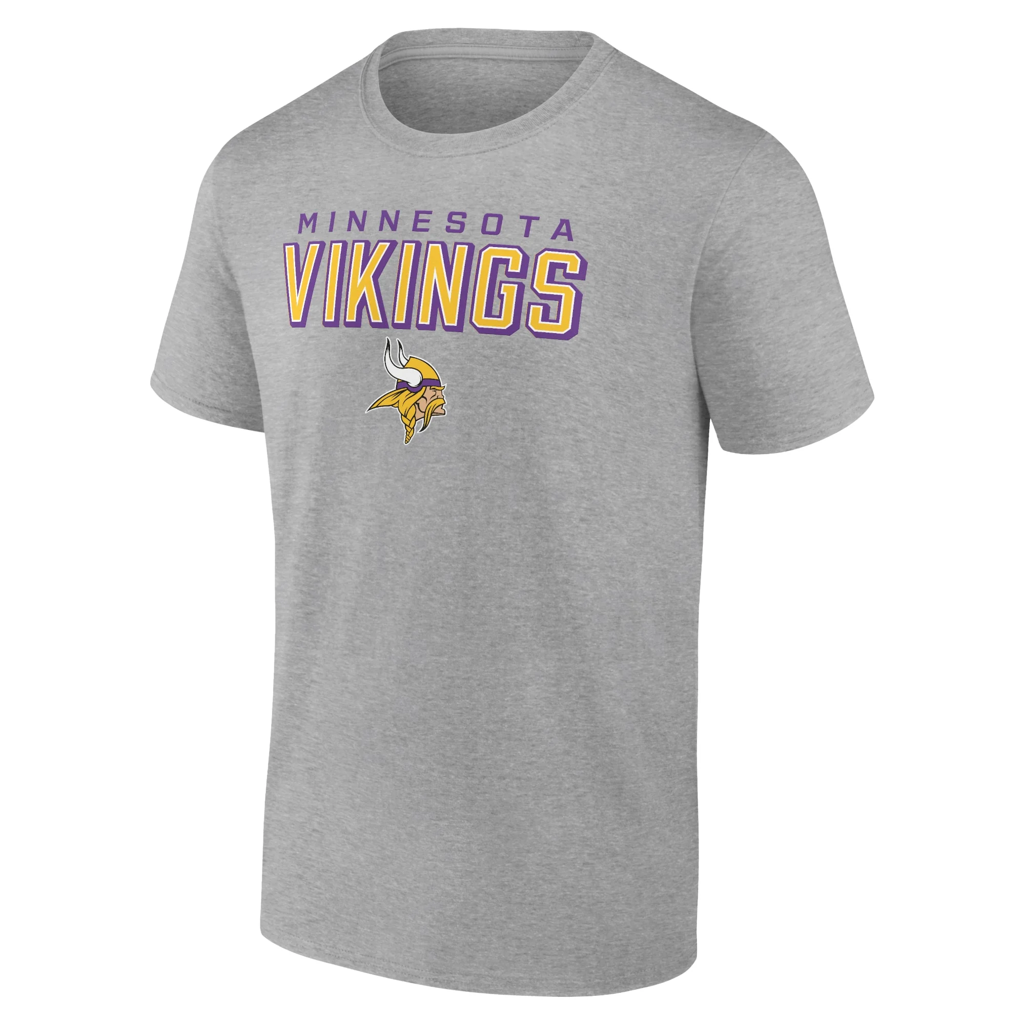 Men's Fanatics Branded Heather Gray Minnesota Vikings Swagger T-Shirt