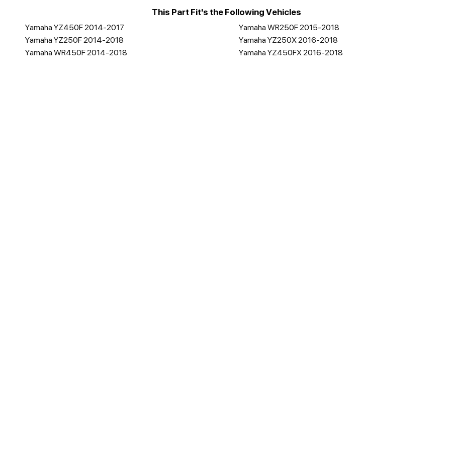 POLISPORT  COMPLETE SEAT YAMAHA YZF250/450