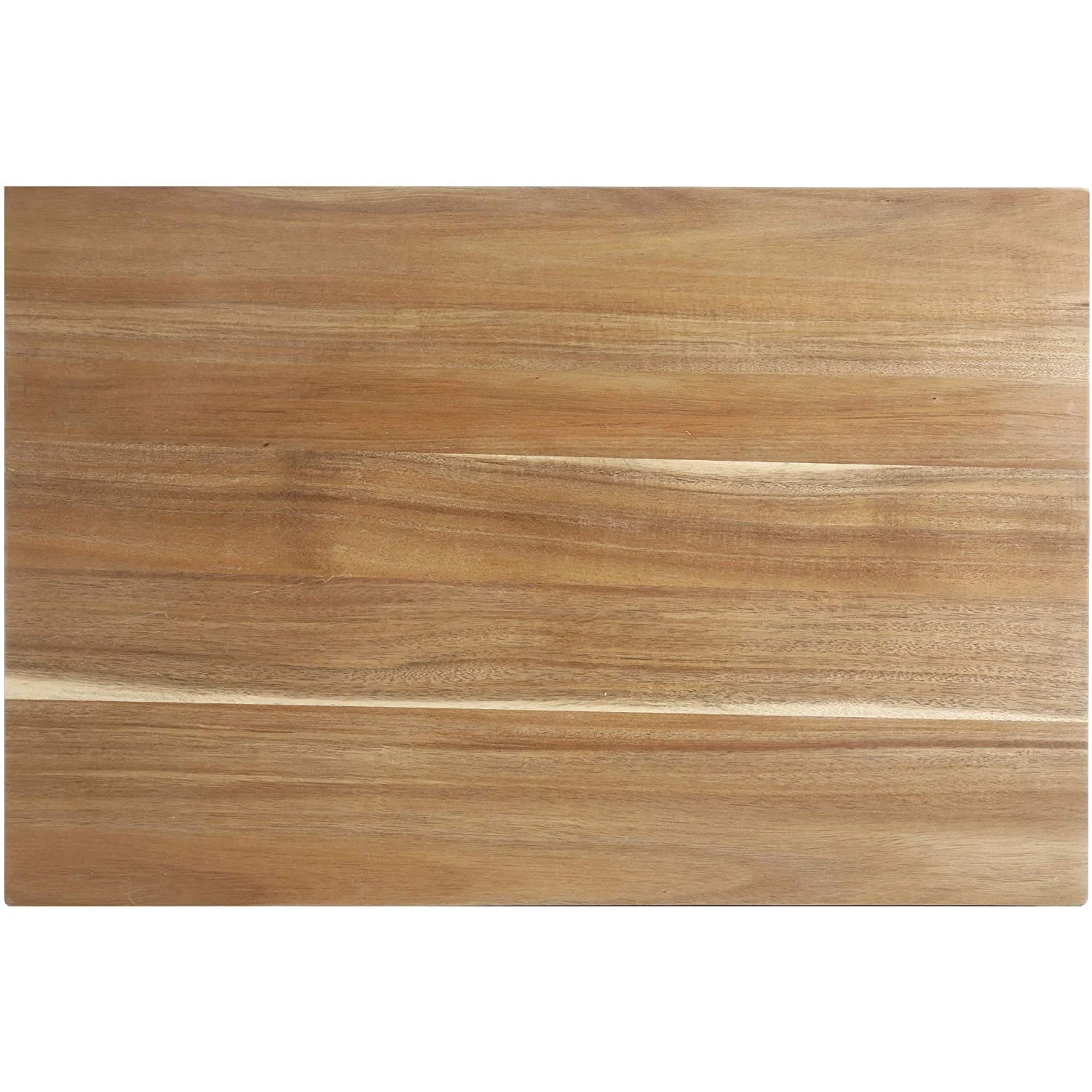 Kenmore Kenosha 24 x 16 Inch Kitchen Cutting Board w/ Juice Groove, Acacia Wood