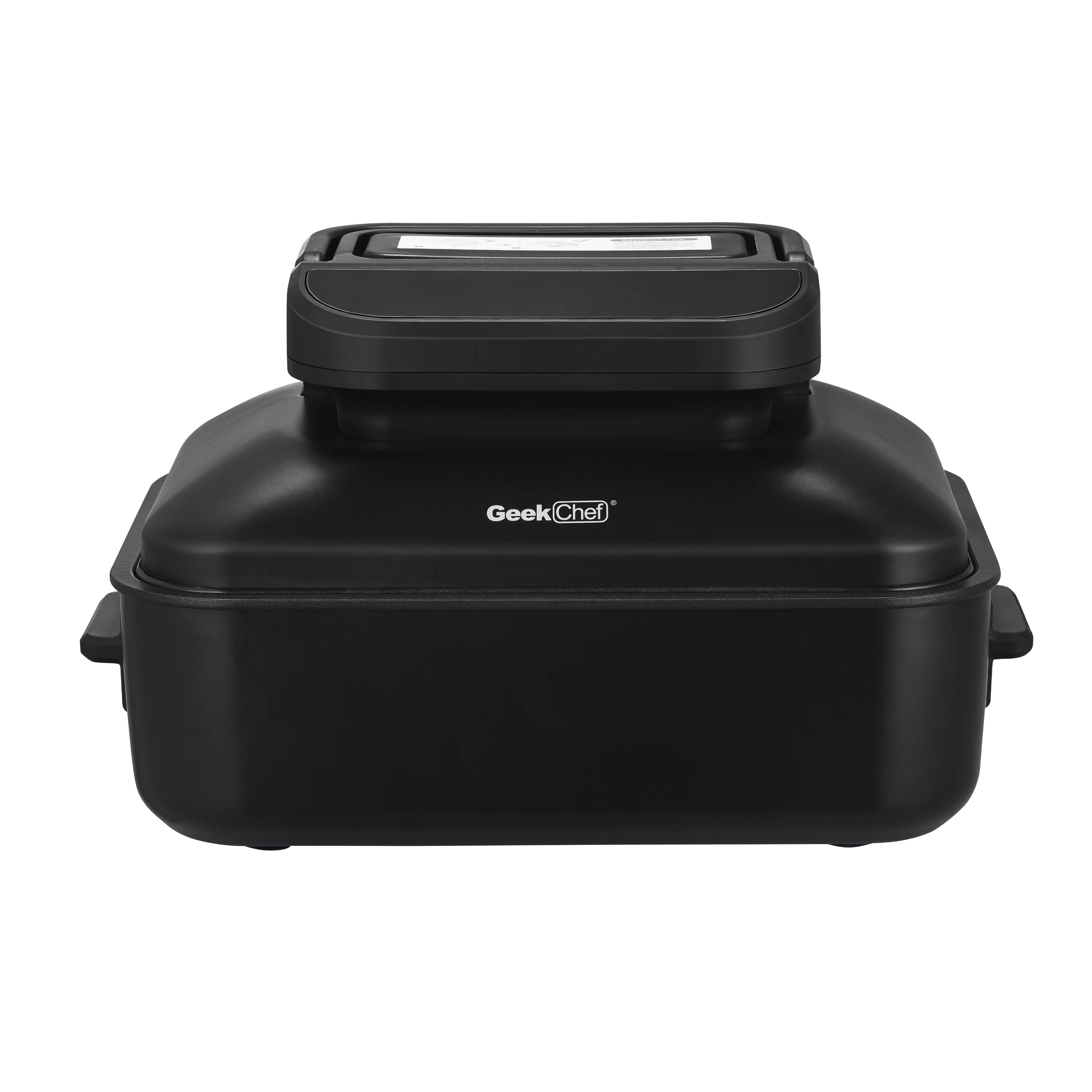 Geek Chef 6Qt 7 In 1 Air Fryer Electric Indoor Grill Combo - Black