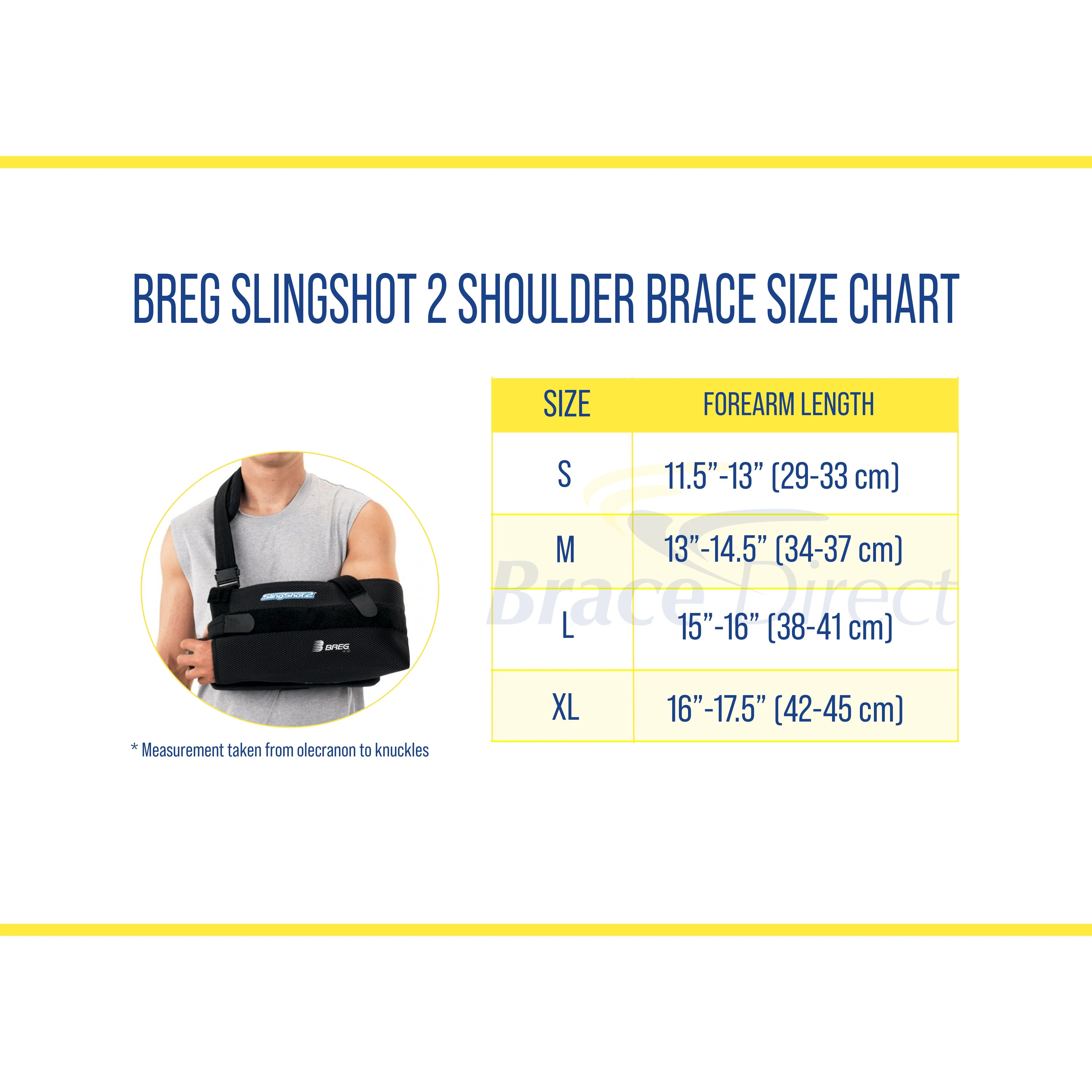 Breg SlingShot 2 Shoulder Immobilization Brace