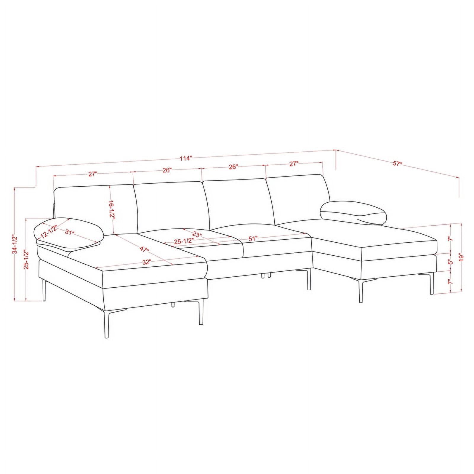 Furniture of America Alto Wood Upholstered Sectional in Black