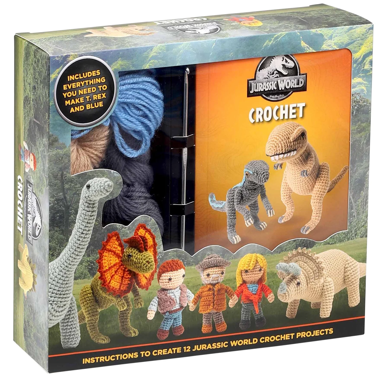 Crochet Kits: Jurassic World Crochet (Mixed media product)